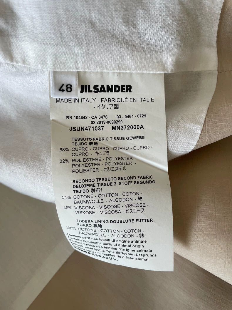 Jil Sander Jil Sander long coat Size L / US 10 / IT 46 - 4 Thumbnail