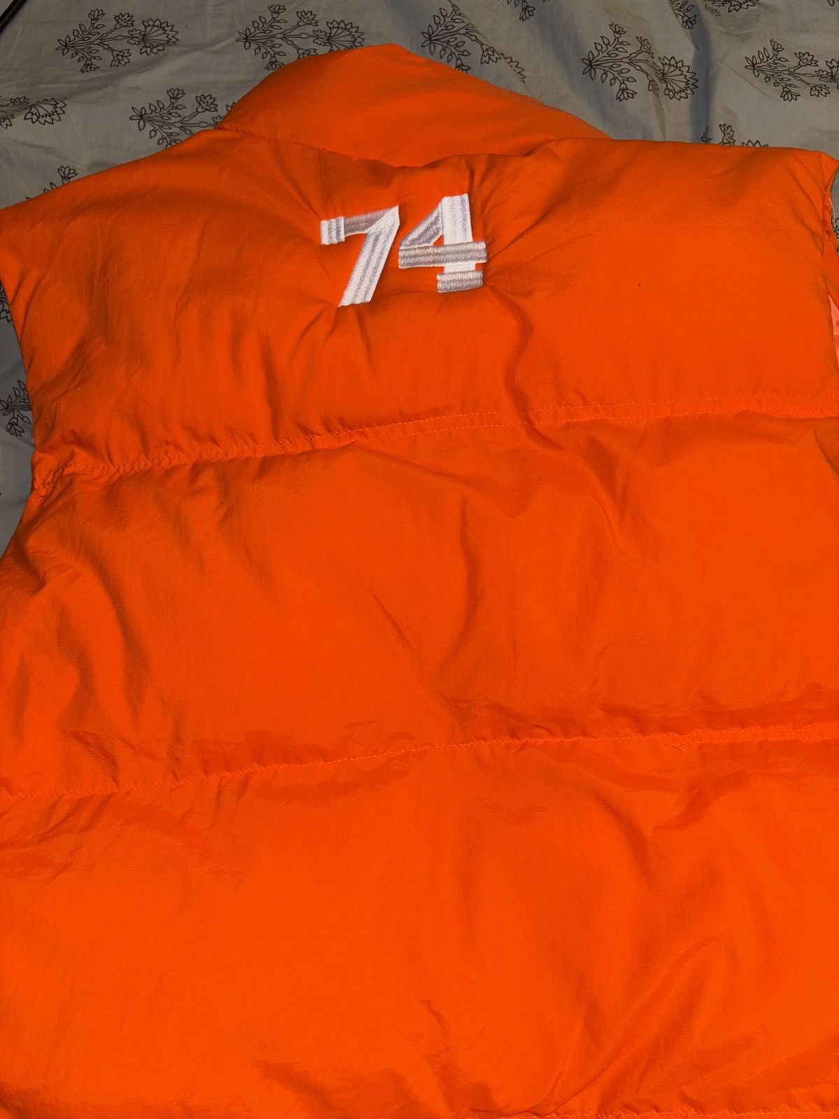 Other 74iswar Orange Puffer Vest Size US L / EU 52-54 / 3 - 2 Thumbnail