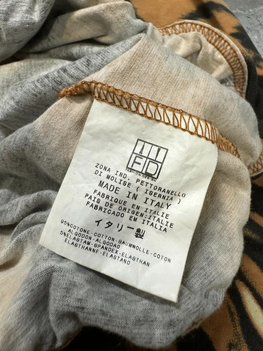 Just Cavalli SS2002 Cavalli Orange & Black Hallucination Longsleeves Size XS / US 0-2 / IT 36-38 - 10 Thumbnail