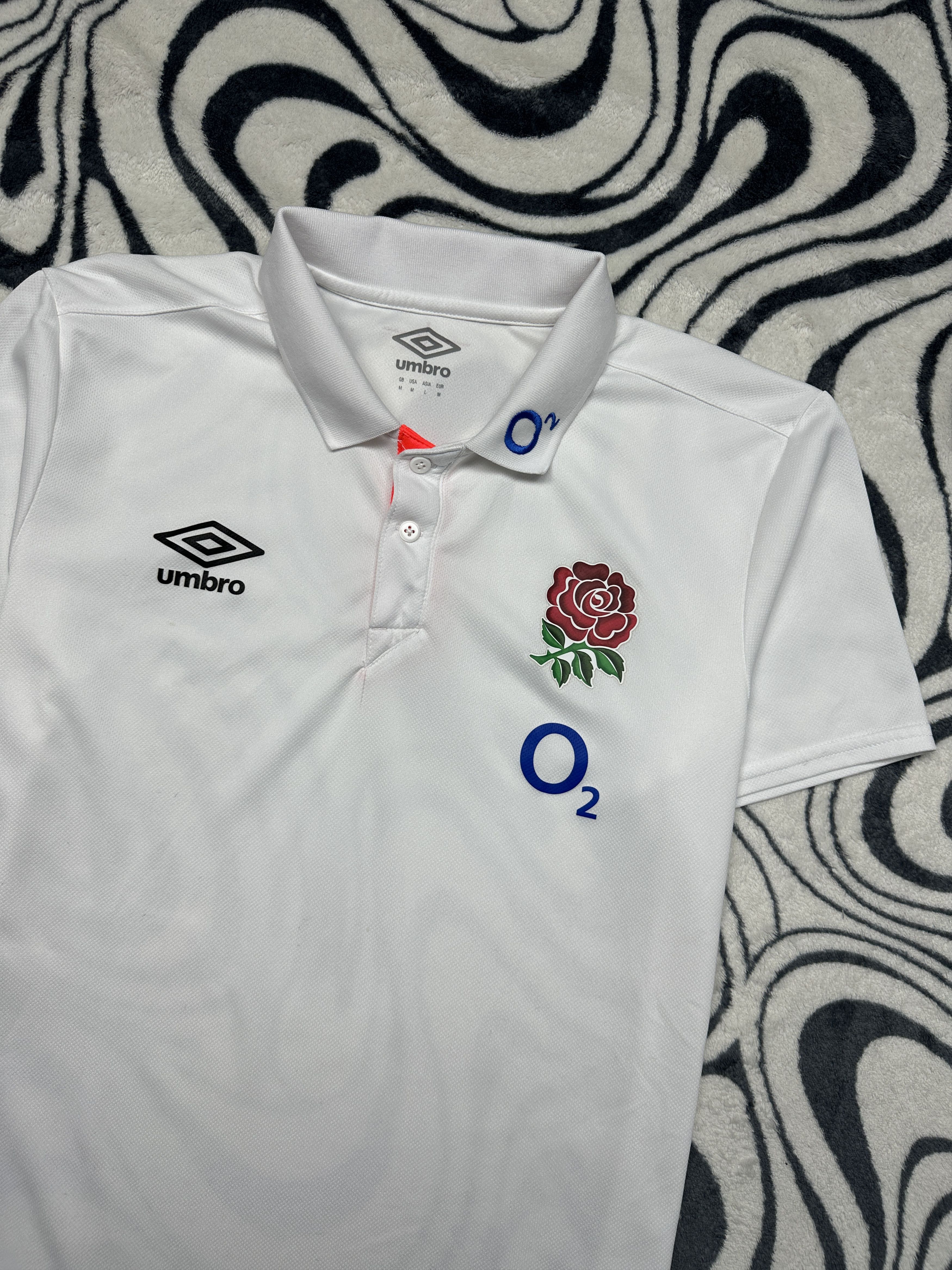 Umbro Umbro O2 Rugby Mens Polo Shirt Size US M / EU 48-50 / 2 - 2 Thumbnail