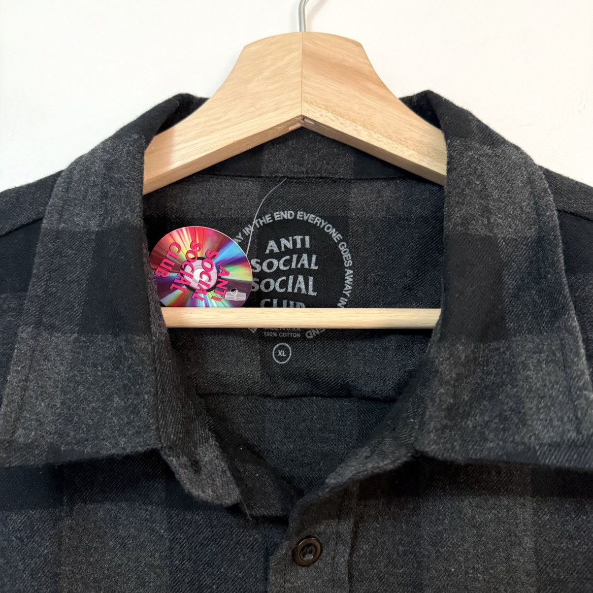 Anti Social Social Club Anti Social Social Club FW22 Happiest Place On Earth Flannel Size US XL / EU 56 / 4 - 3 Thumbnail