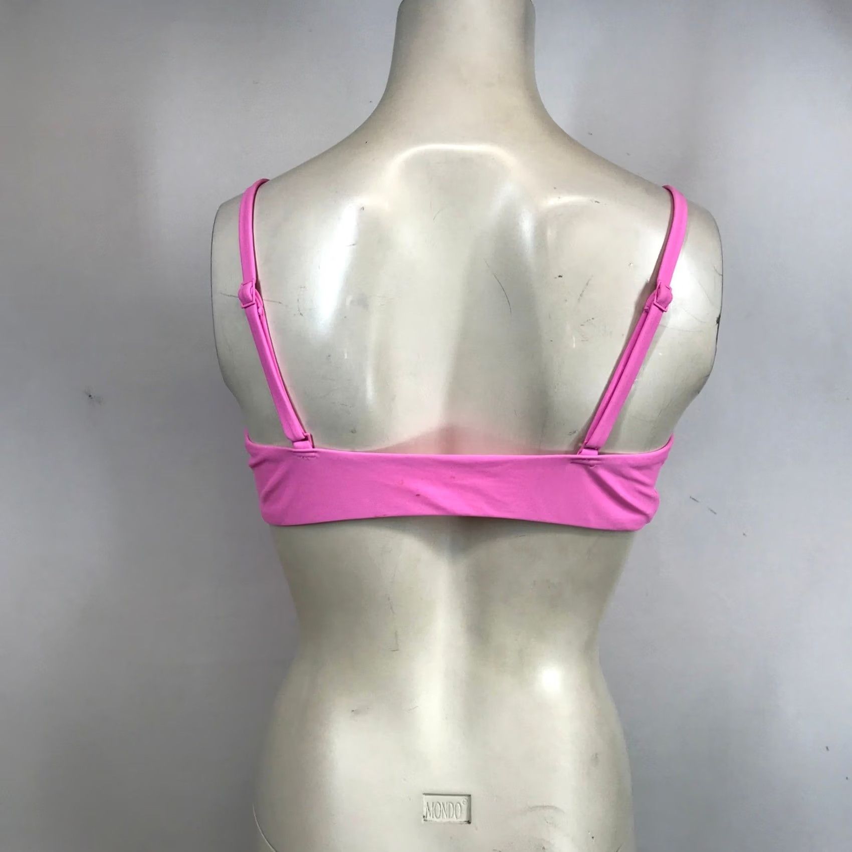 Vintage Aerie Pink Tie Bikini Swim Top Wrap Adjustable Straps Large Size Size L / US 10 / IT 46 - 5 Thumbnail