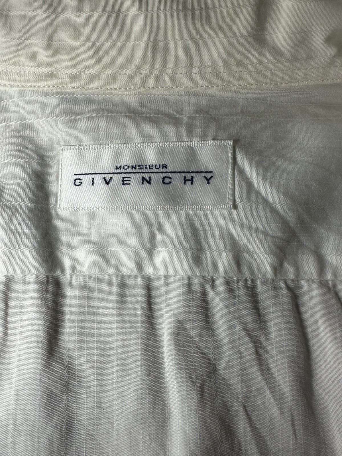 Givenchy Givenchy Monsieur white striped long-sleeved Size US L / EU 52-54 / 3 - 9 Thumbnail