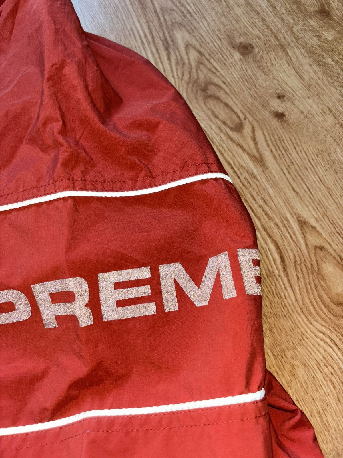 Supreme CRAZY SUPREME HANORAC With a reflective logo Size US M / EU 48-50 / 2 - 2 Thumbnail