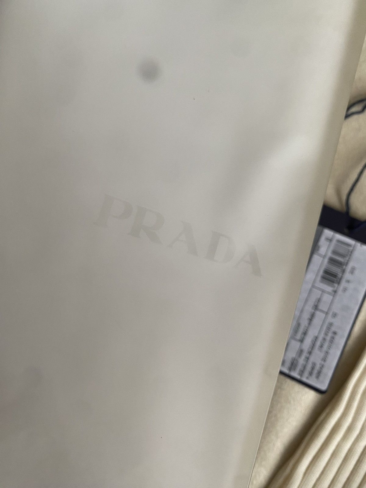 Prada × Raf Simons [RARE] 80% OFF SALE ‼️ Prada cotton socks Size ONE SIZE - 4 Thumbnail