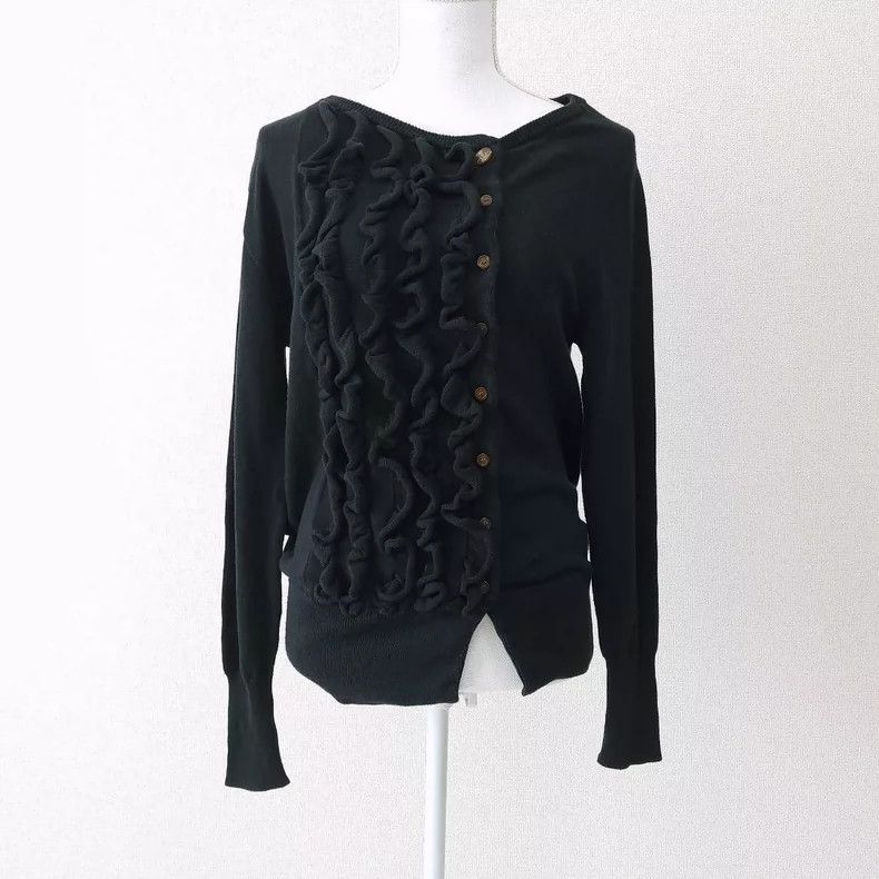 Vivienne Westwood Vivienne Westwood A wrinkled, asymmetrical cardigan coat Size M / US 6-8 / IT 42-44 - 1 Thumbnail