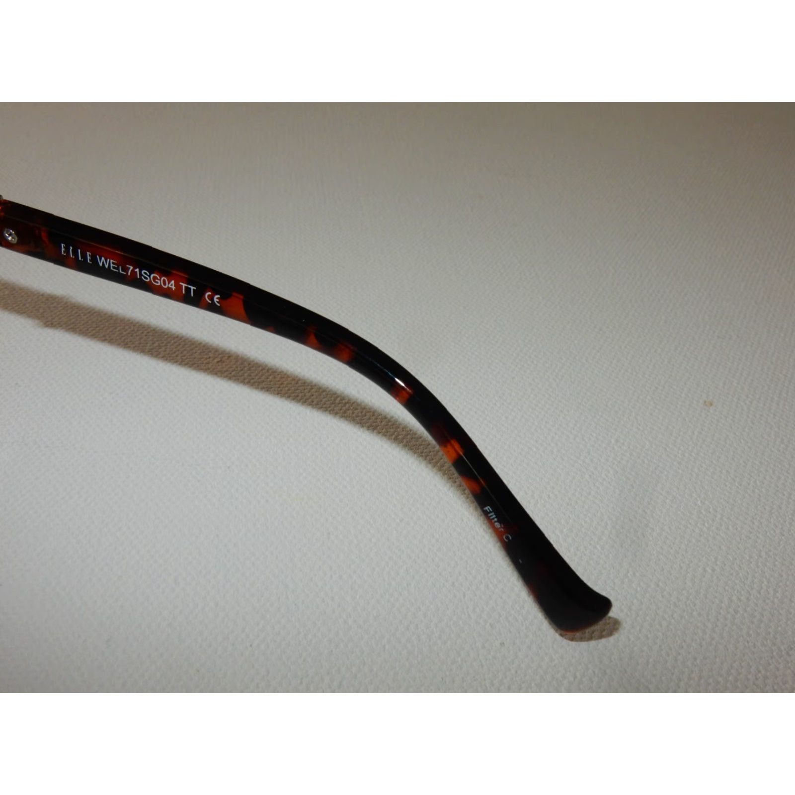 Vintage VINTAGE Elle Sunglasses Women Brown 56mm UV Protection Small Scratches Size ONE SIZE - 5 Thumbnail