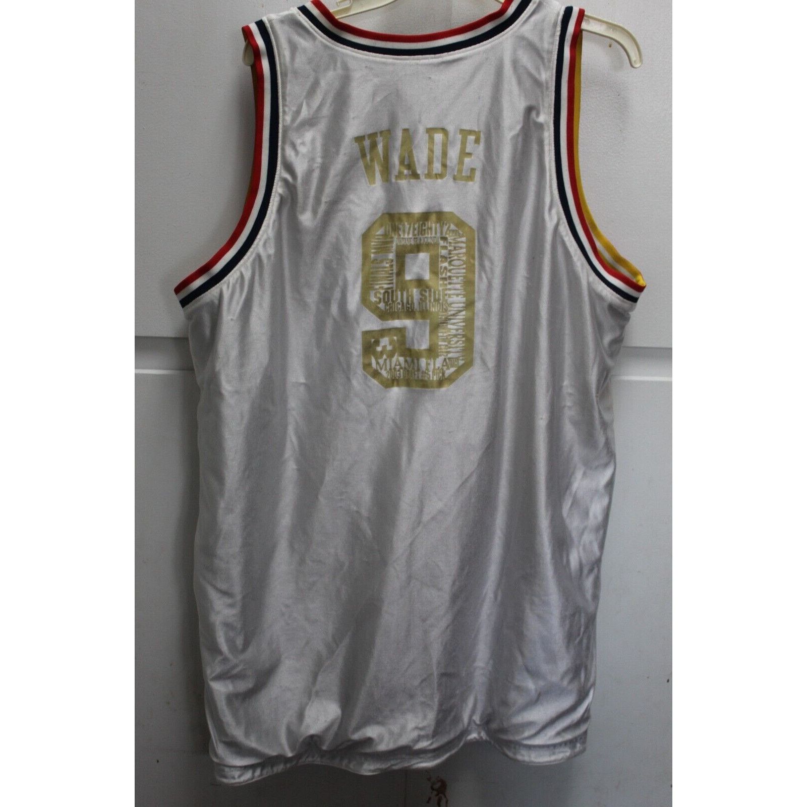 Nike NIKE REVERSIBLE TEAM USA 2004 MARQUETTE DWYANE WADE 2XL Size US M / EU 48-50 / 2 - 12 Thumbnail