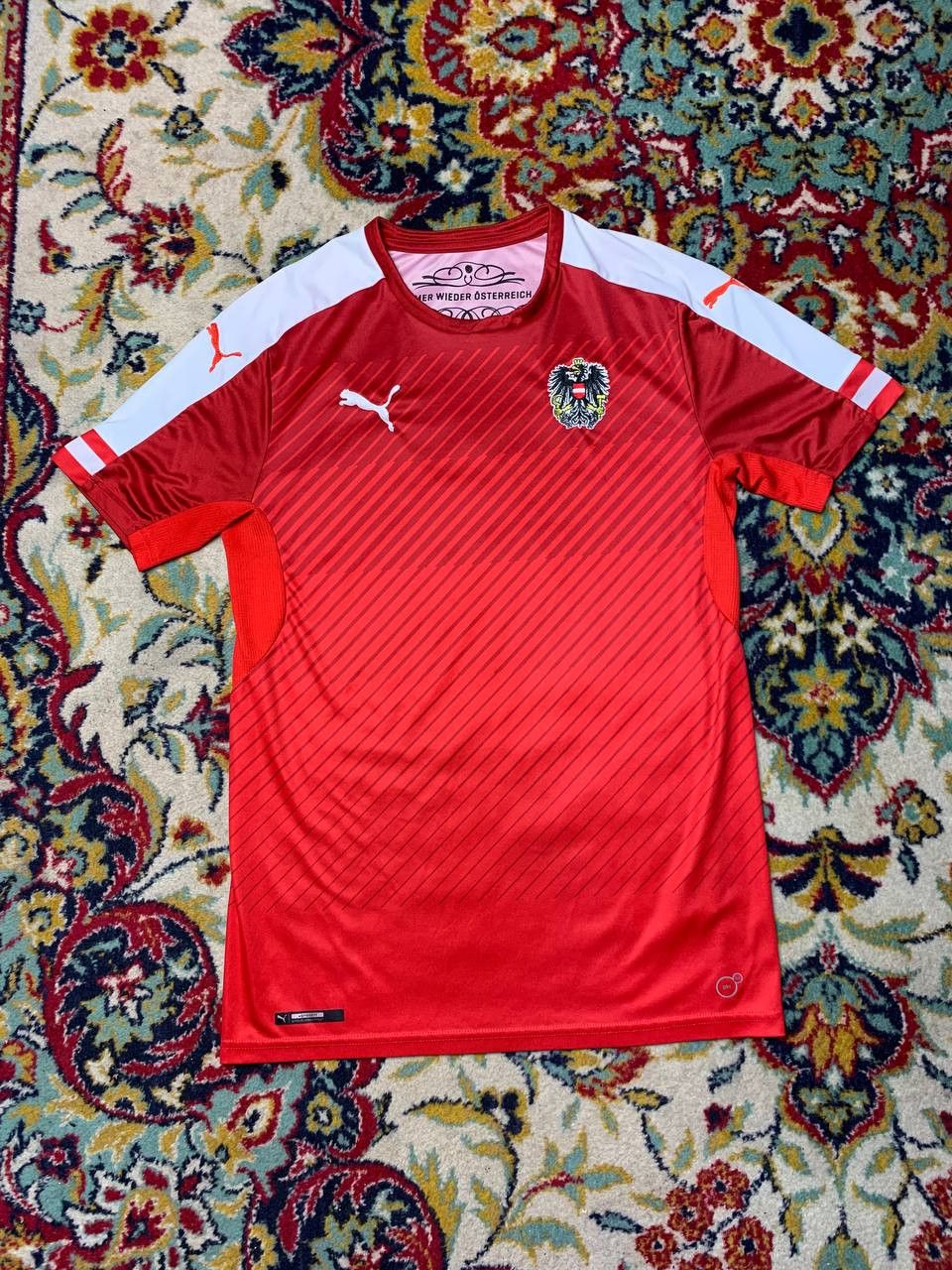 Puma Puma Austria 2016/17 Football Shirt Soccer Jersey Size S Size US S / EU 44-46 / 1 - 1 Thumbnail
