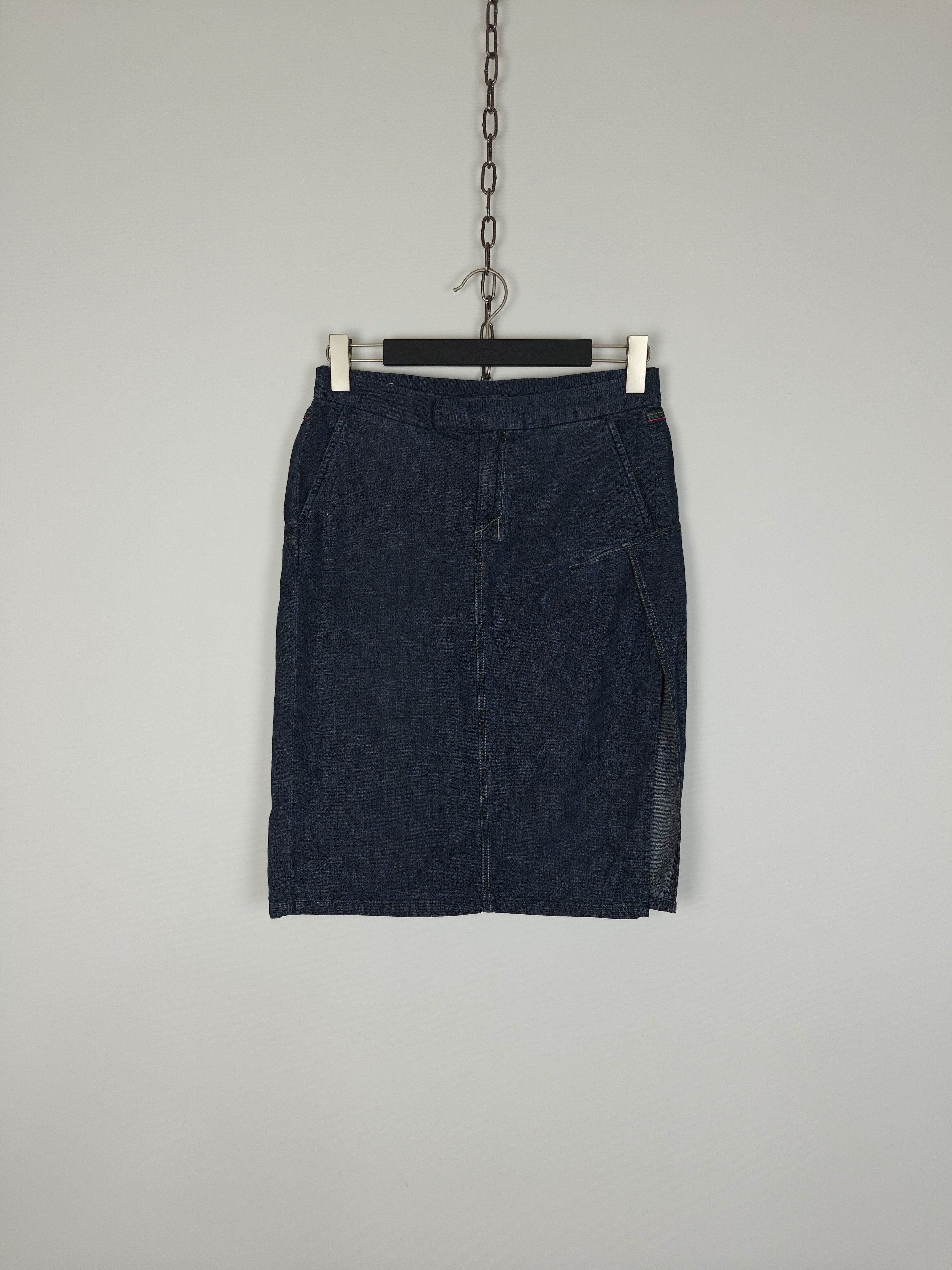 Diesel Diesel Vintage Skirt Cotton Blue size 28 Size 28" / US 6 / IT 42 - 1 Thumbnail