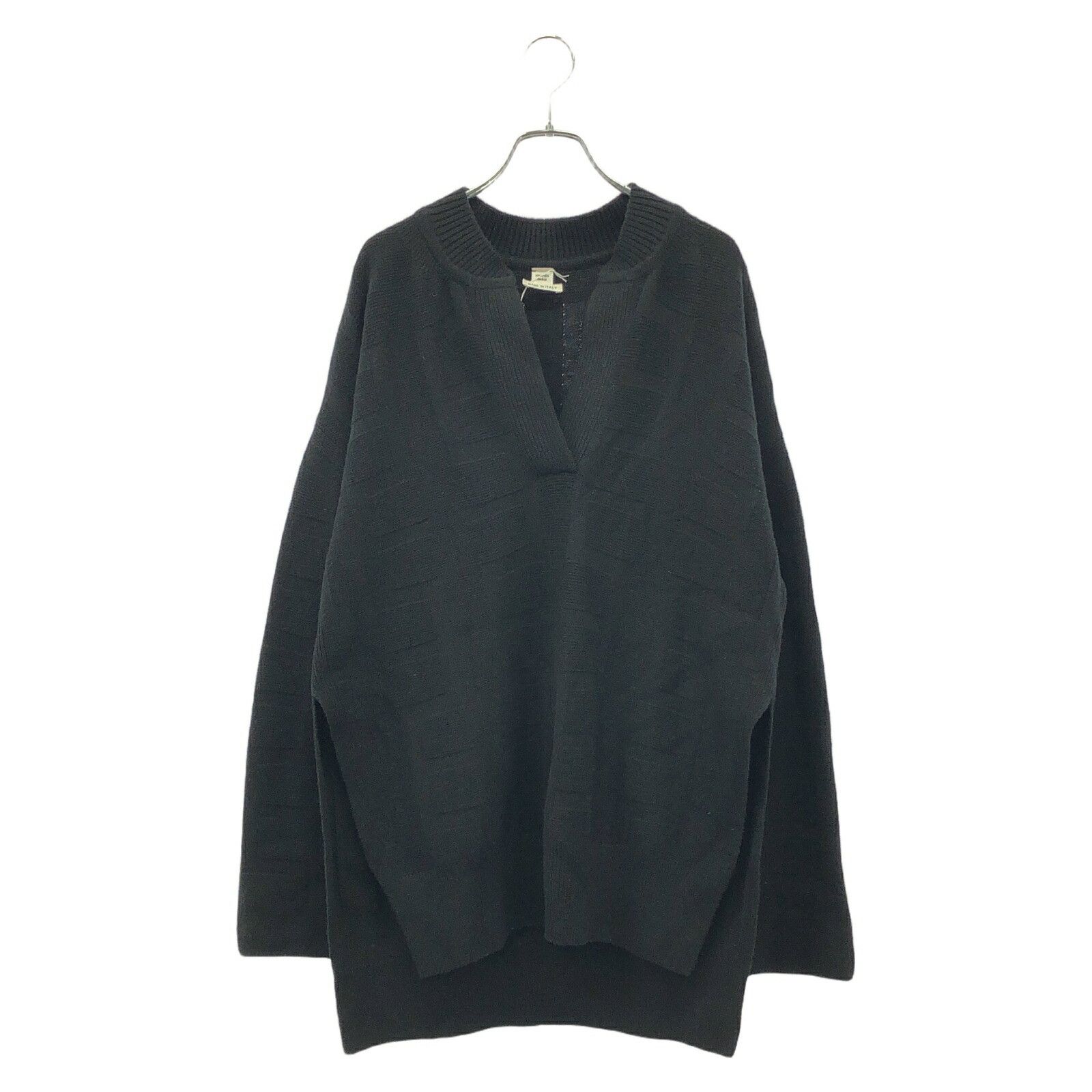 Hermes Hermes Hermes Wool Knit Top Textile Tops DUTY FREE for USA Size ONE SIZE - 1 Thumbnail