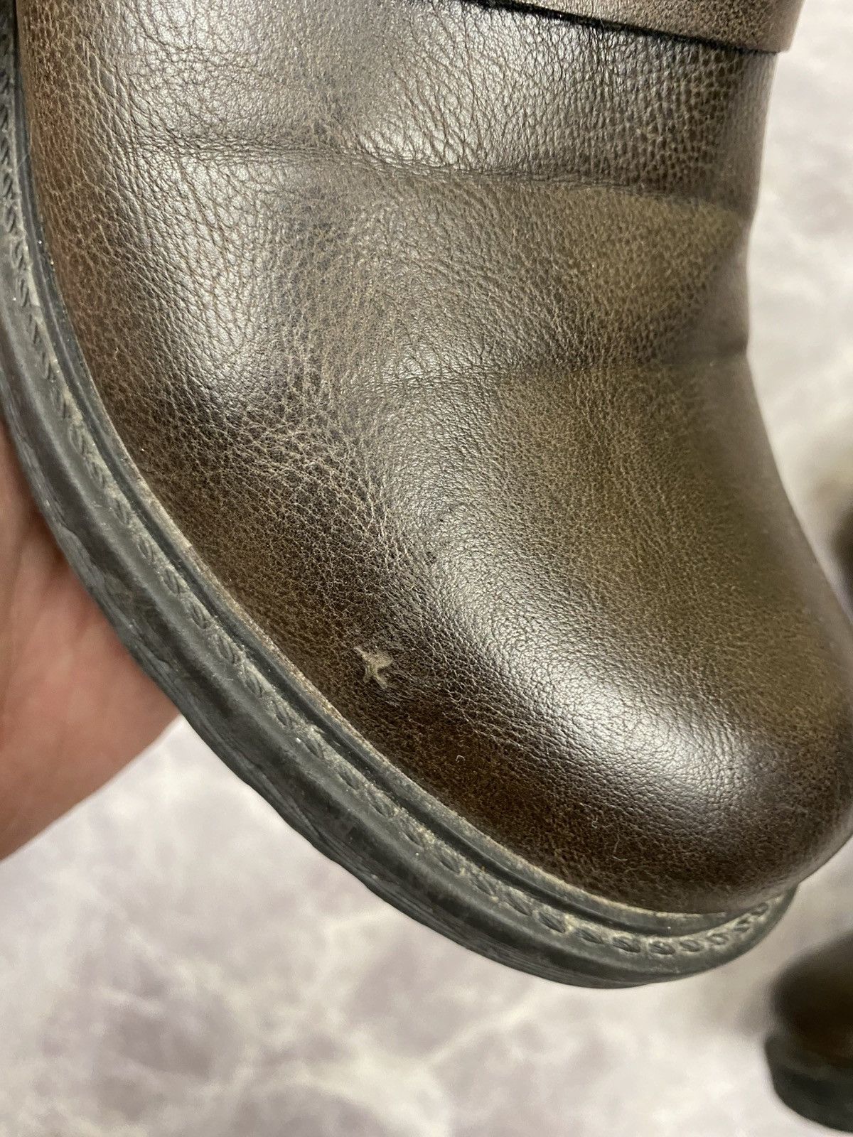 Other Vintage Avantgarde Y2K Grange A.S.98 Style Boho Boots ASH Size US 8 / IT 38 - 3 Thumbnail