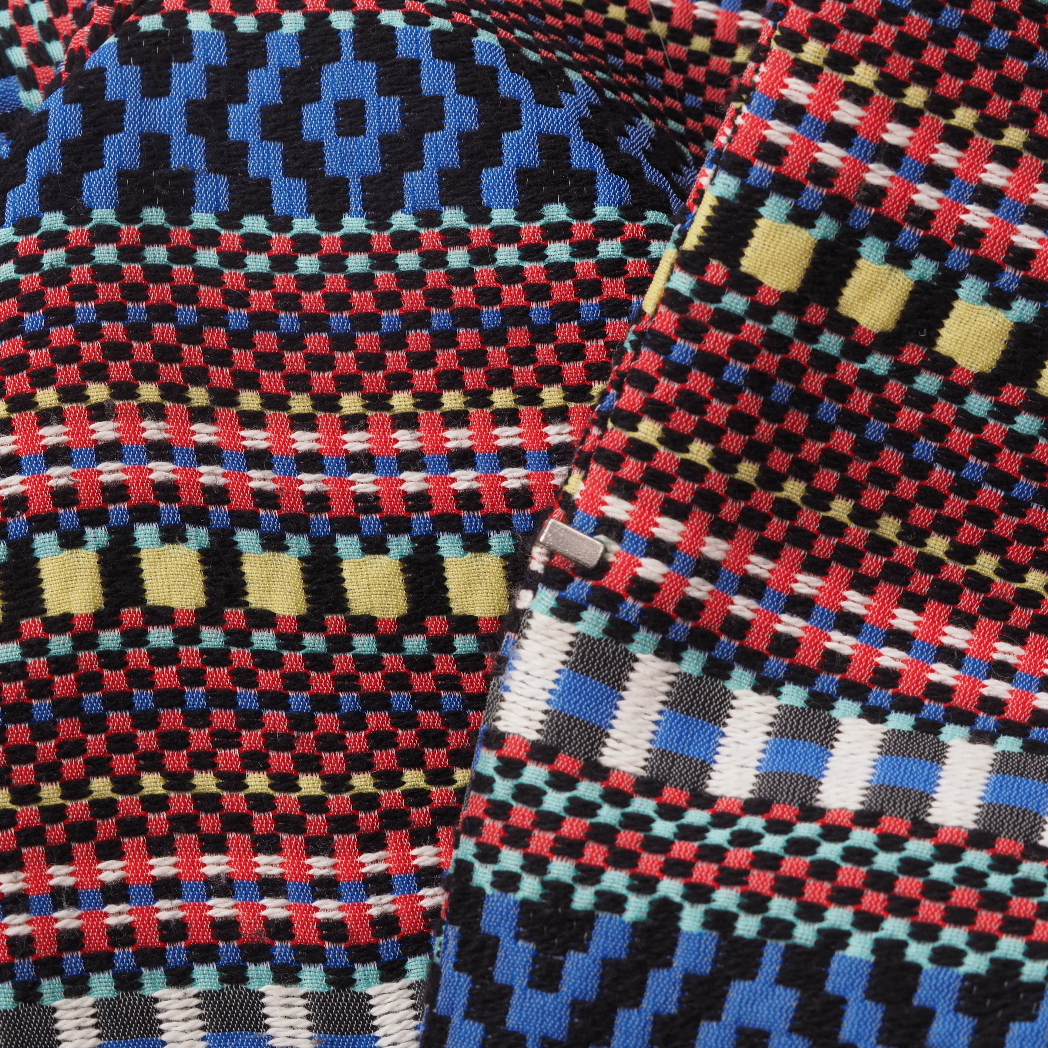 Max Mara × Weekend Max Mara Max Mara Weekend Tribal Pattern Cropped Jacket Multicolor Size M / US 6-8 / IT 42-44 - 9 Thumbnail