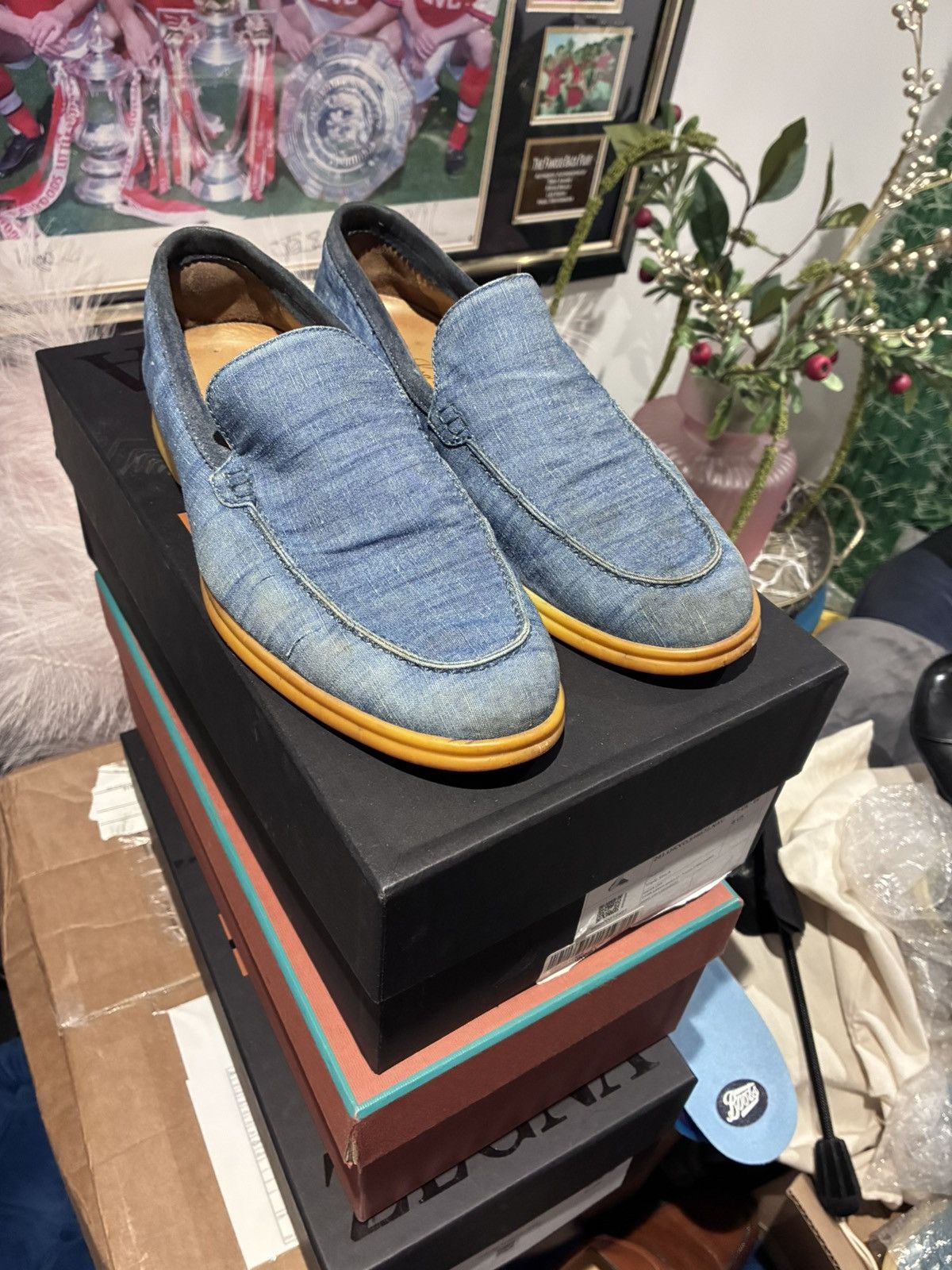 Loro Piana Loro piana linen summer walk uk 6 eu 40 Size US 7 / EU 40 - 1 Thumbnail