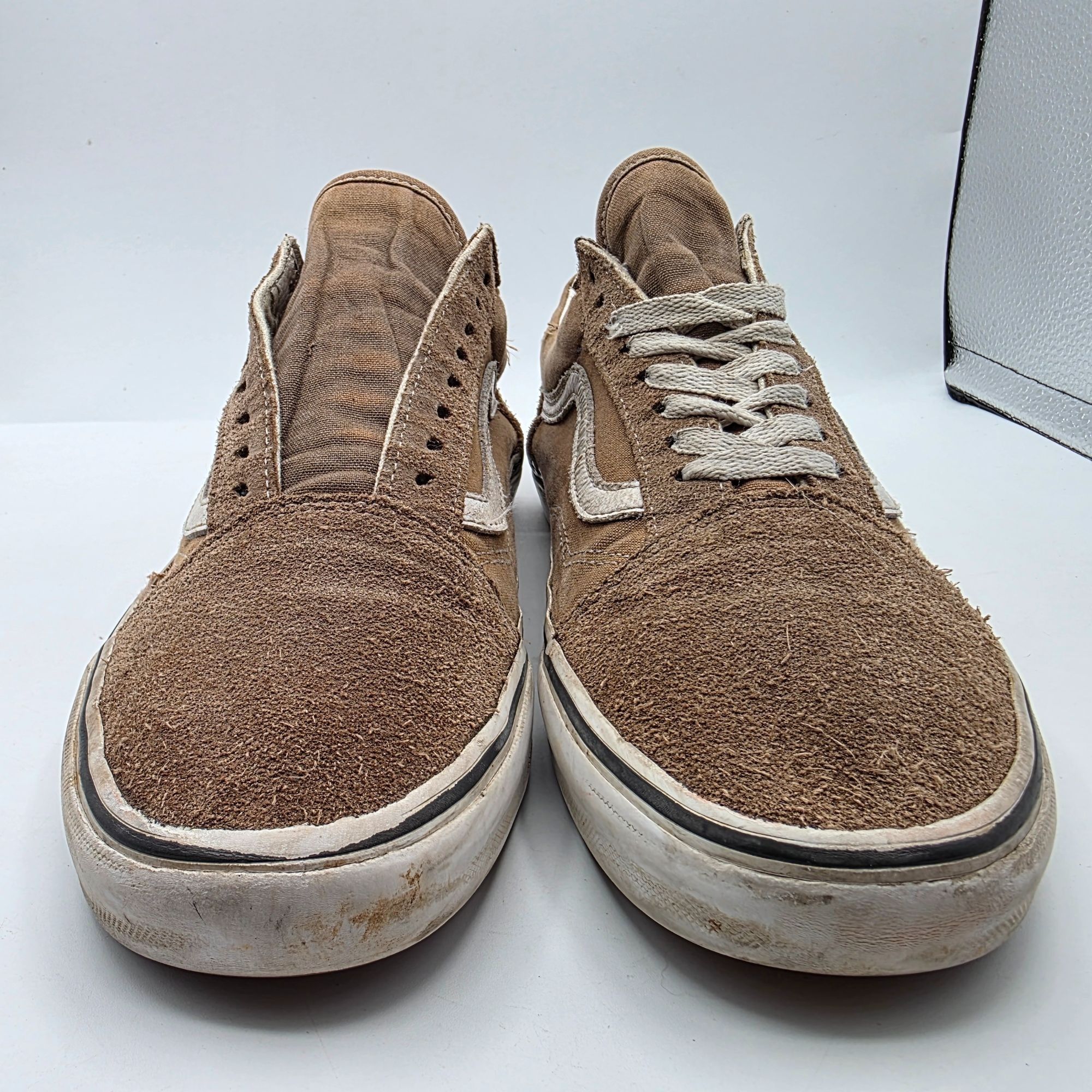 Vans Vans Old Skool Mens Size 9.5 Brown Skate Shoes Casual Walkin Size US 9.5 / EU 42-43 - 12 Thumbnail
