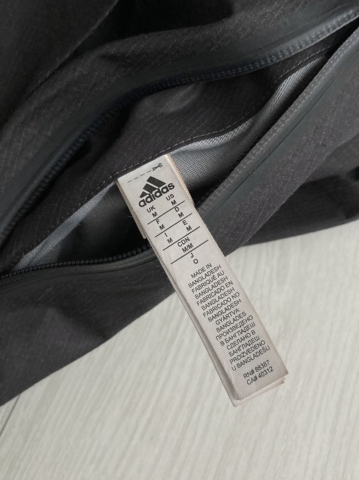Adidas Adidas Rain Coat Long Shell Jacket Windbreaker Y3 Style Size US M / EU 48-50 / 2 - 6 Thumbnail