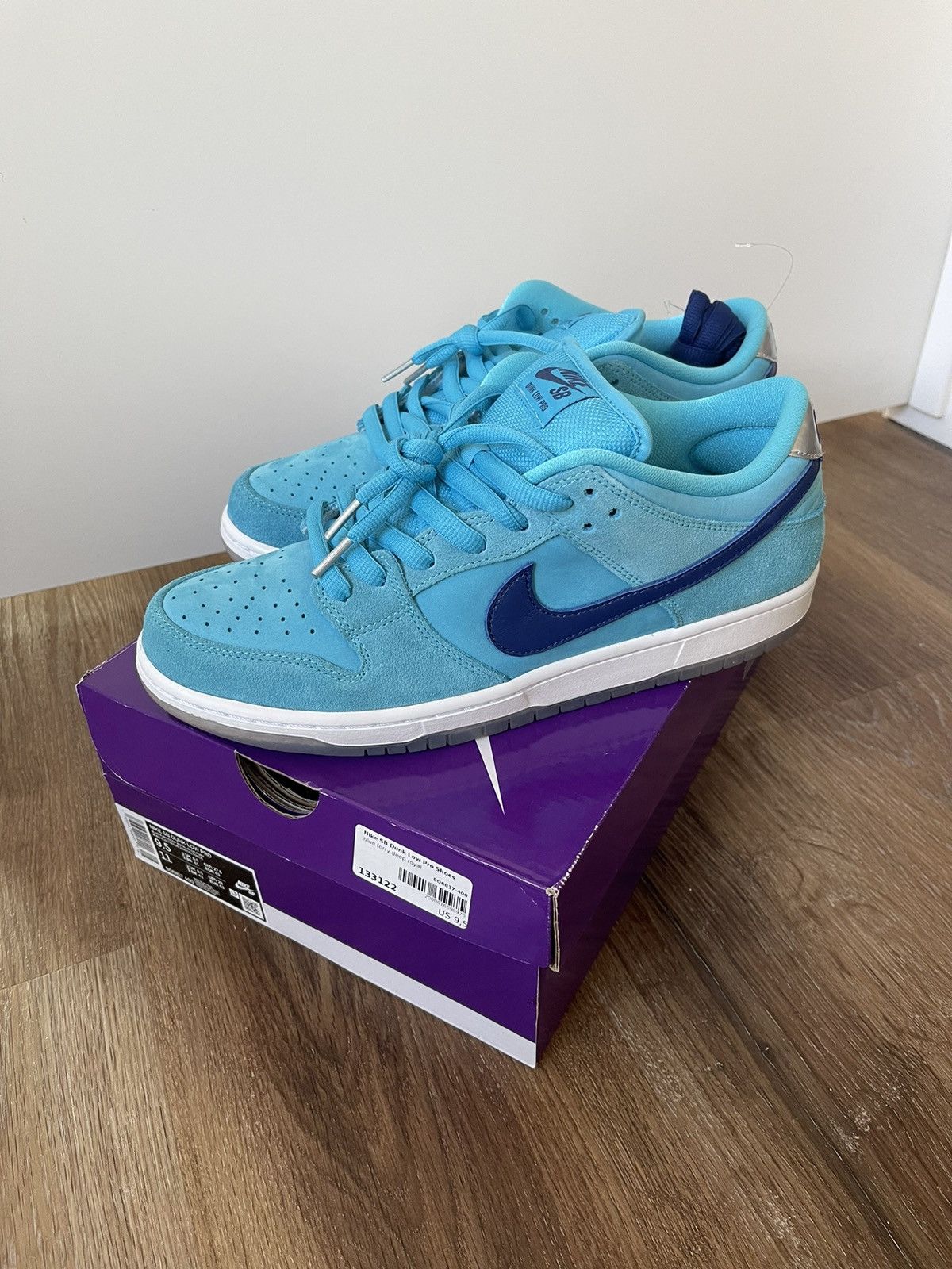 image of Nike Dunk Blue Fury Shoes, Men's (Size 9.5)