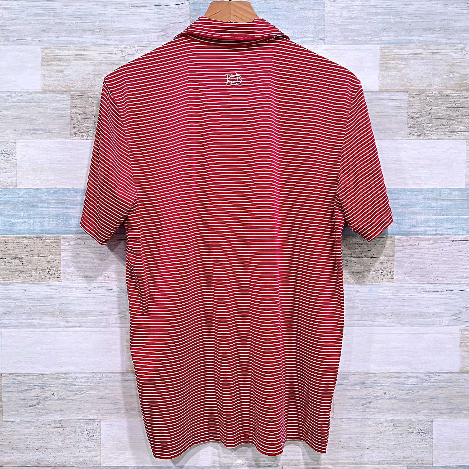 Southern Tide Southern Tide Performance Polo Shirt Red White Striped M Size US M / EU 48-50 / 2 - 3 Thumbnail
