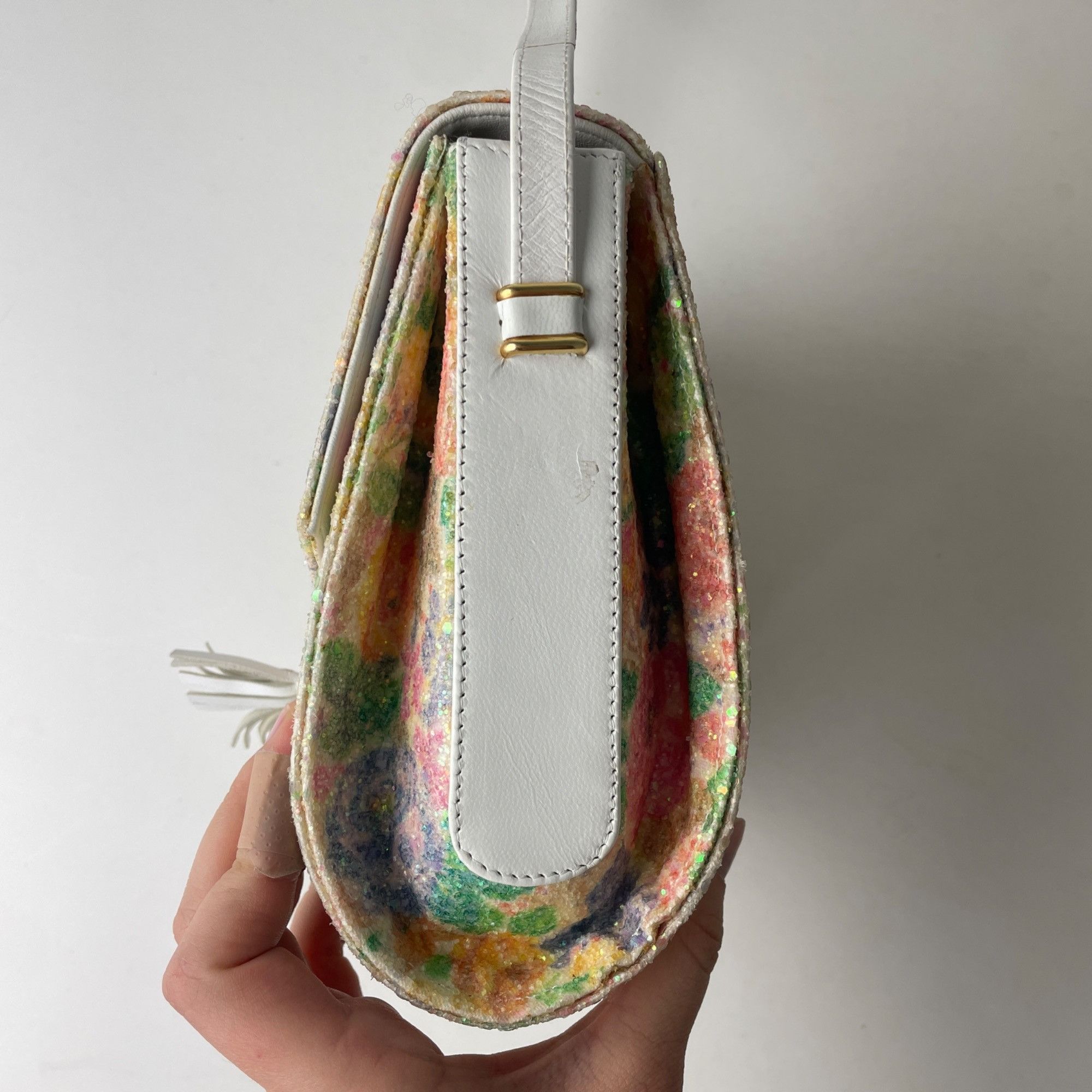Other 36 - Vintage Pino Carina Marble Heels Purse Set Size US 6 / IT 36 - 15 Thumbnail