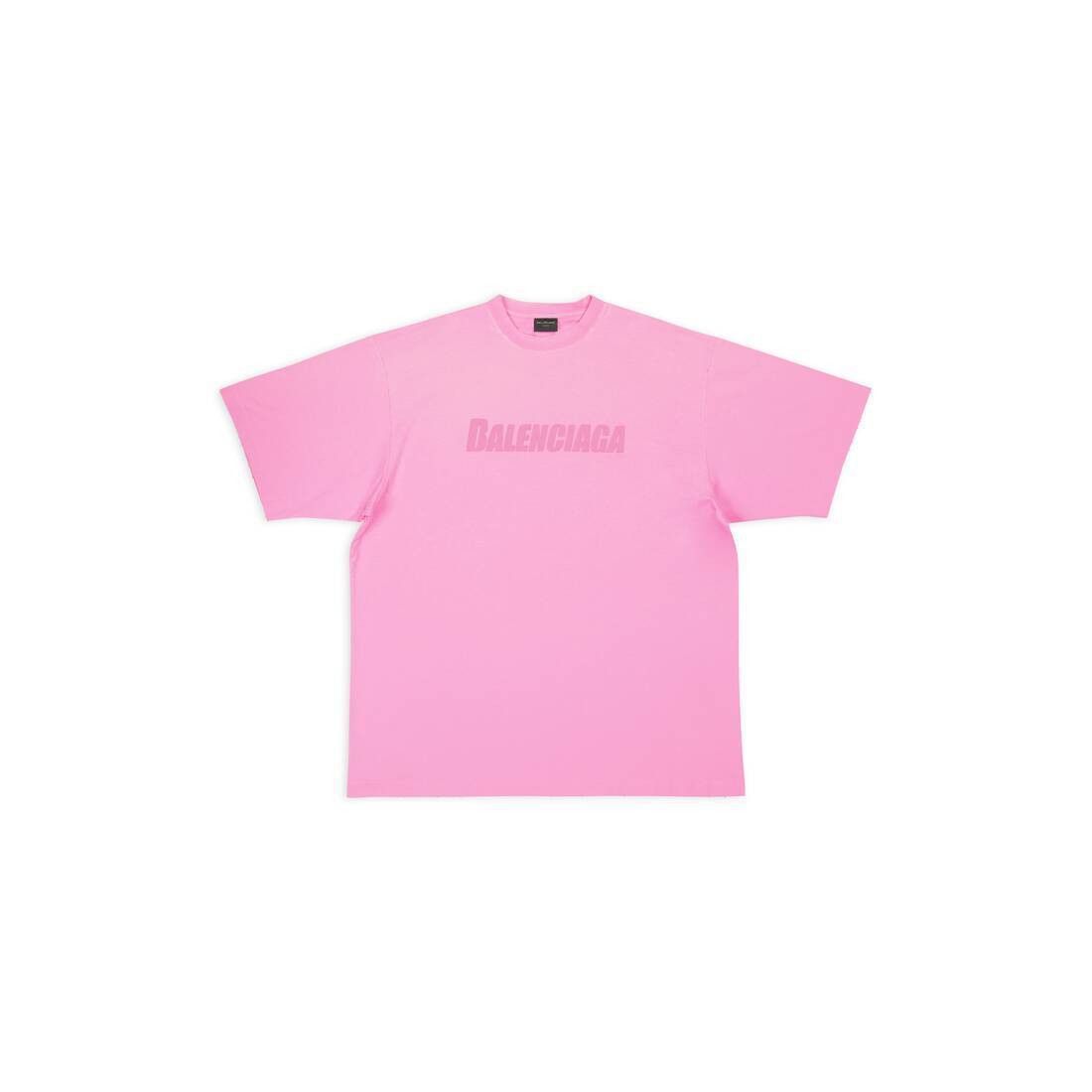 Balenciaga o1s1wg110724 T-Shirt in Pink Size US XL / EU 56 / 4 - 1 Thumbnail