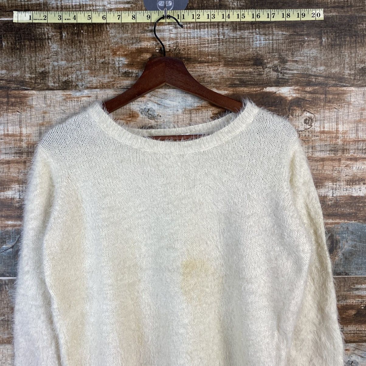 Vintage DL Japanese Brand White Knitwear #C1044 Size S / US 4 / IT 40 - 5 Thumbnail