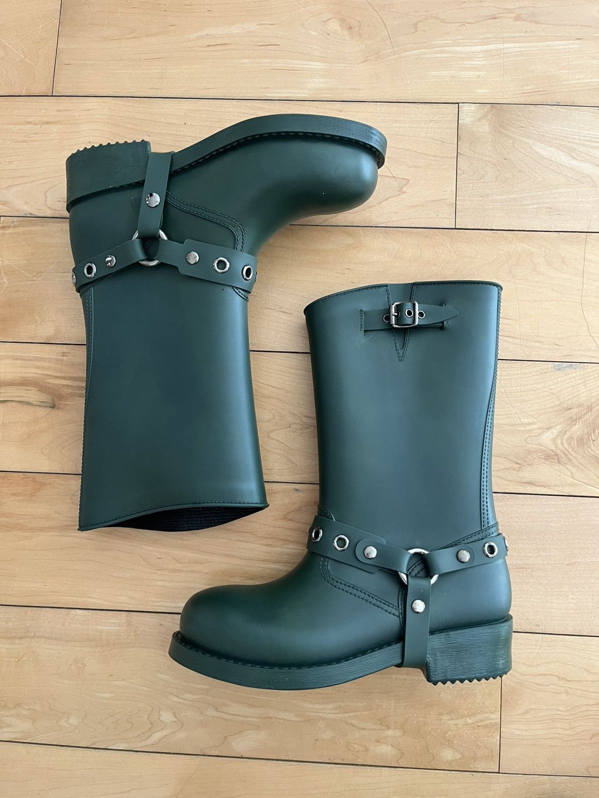 RED Valentino NWT - RED Valentino Engineer Rubber Boots Size US 7 / IT 37 - 1 Thumbnail