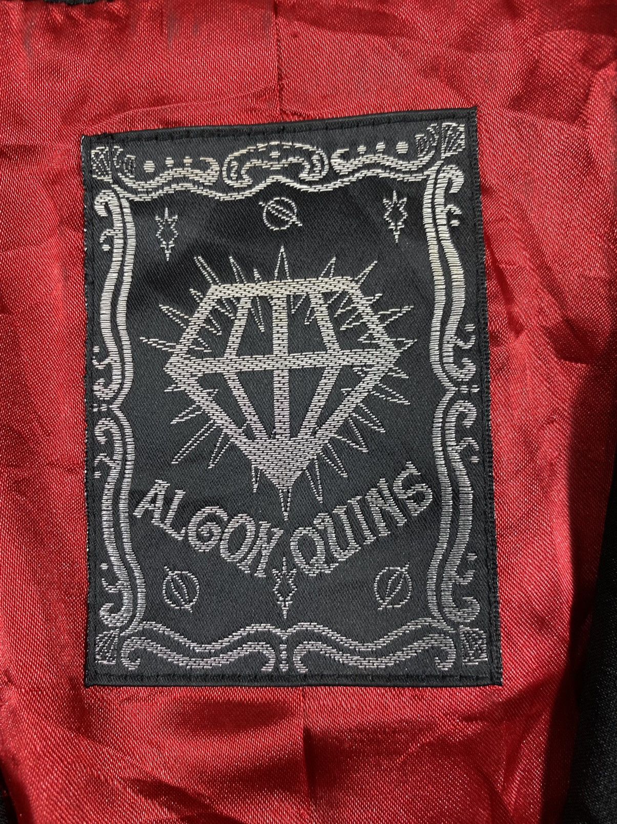 Japanese Brand “RARE” Algon Quins Studded Gothic Punk style Size M / US 6-8 / IT 42-44 - 6 Thumbnail