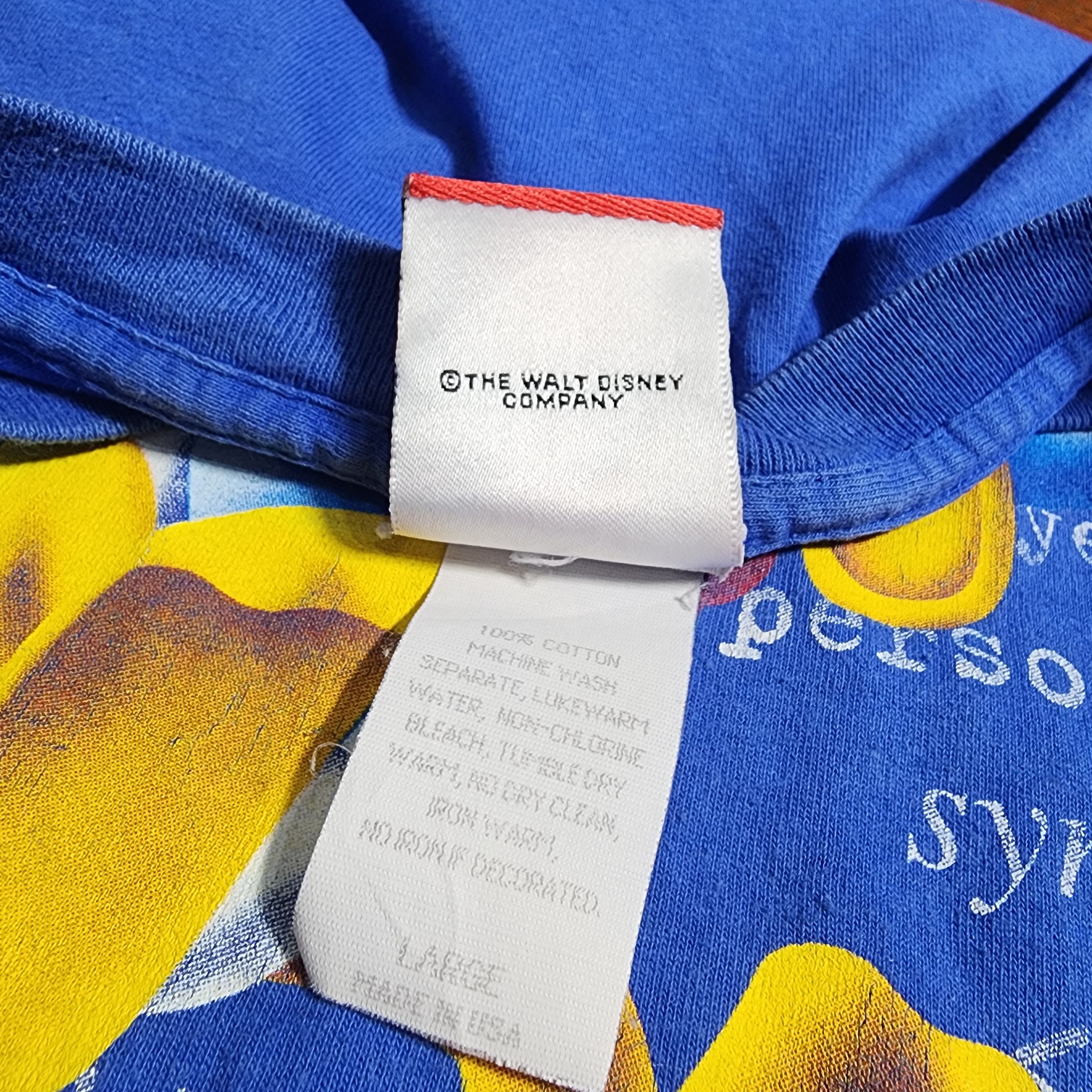 Disney × Mickey Inc × Vintage Vintage 90s Donald Duck Tees Disneyland Mickey Inc Shirts L Size US L / EU 52-54 / 3 - 5 Thumbnail