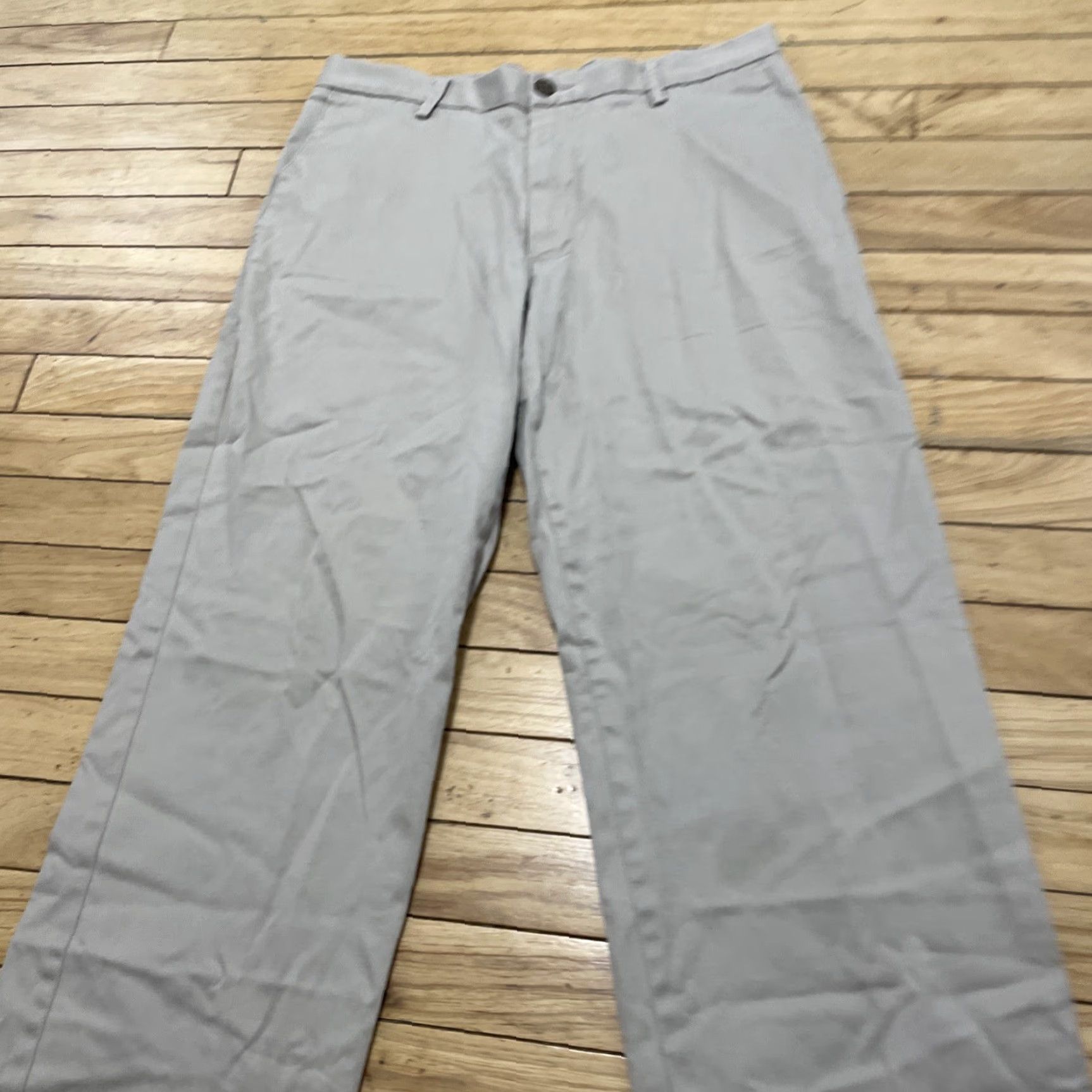 Dockers VINTAGE DOCKERS Pants Men Regular Straight Khaki Beige Chino Workwear 32x31 32in/Stretch Comfort Pockets Logo Button Zipper Calculated? Size US 32 / EU 48 - 5 Thumbnail