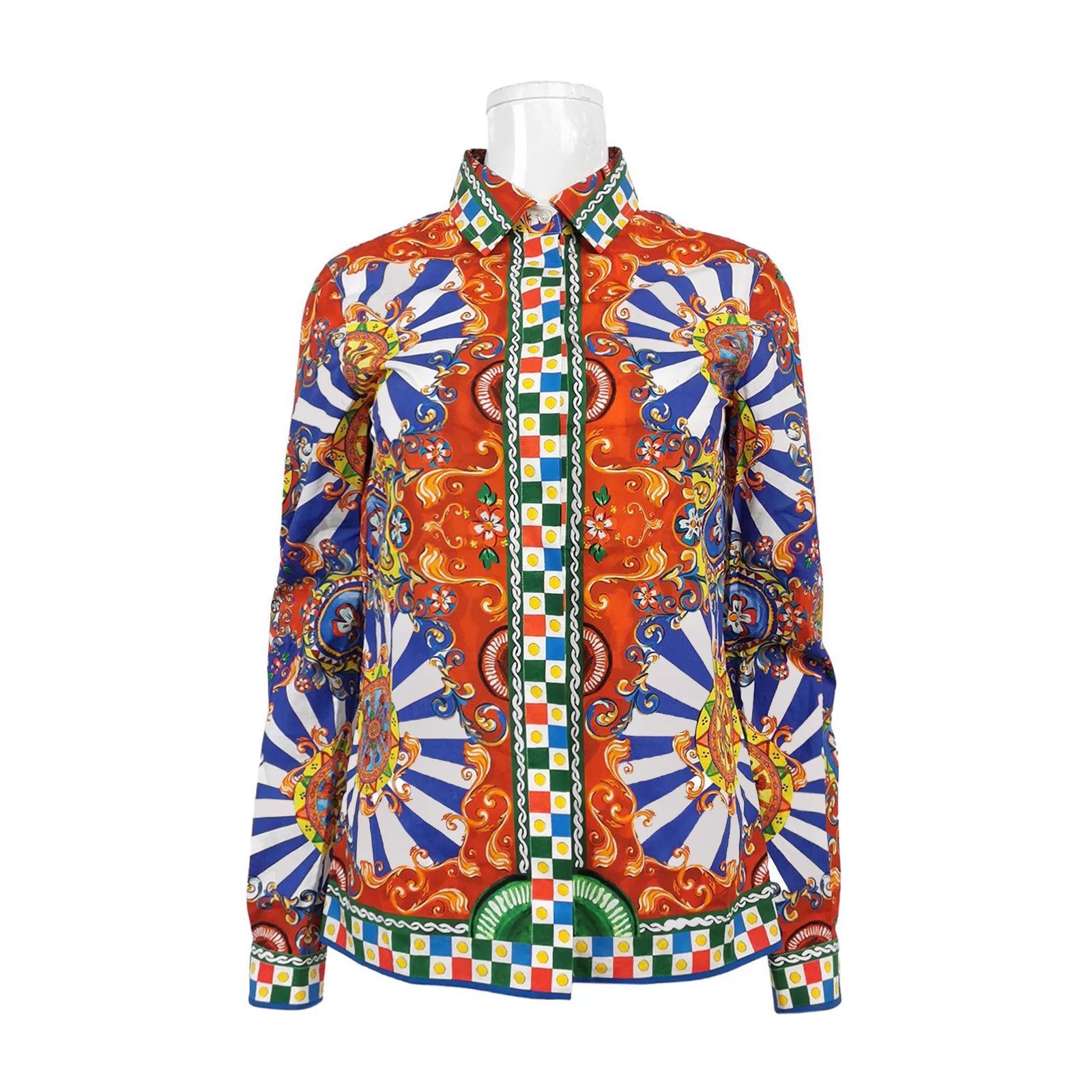 Dolce & Gabbana DOLCE & GABBANA Shirt 38 Size XS / US 0-2 / IT 36-38 - 1 Thumbnail
