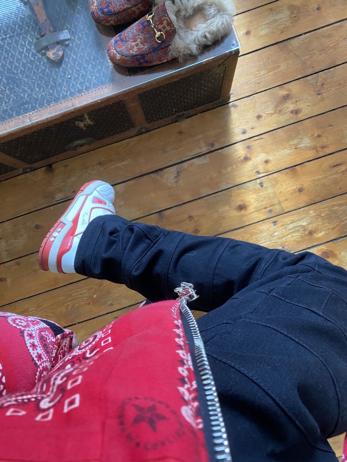 Calvin Klein 205W39NYC × Raf Simons $1000 Raf Simone CK205 Star Denim 29 30 46 Size US 30 / EU 46 - 2 Thumbnail