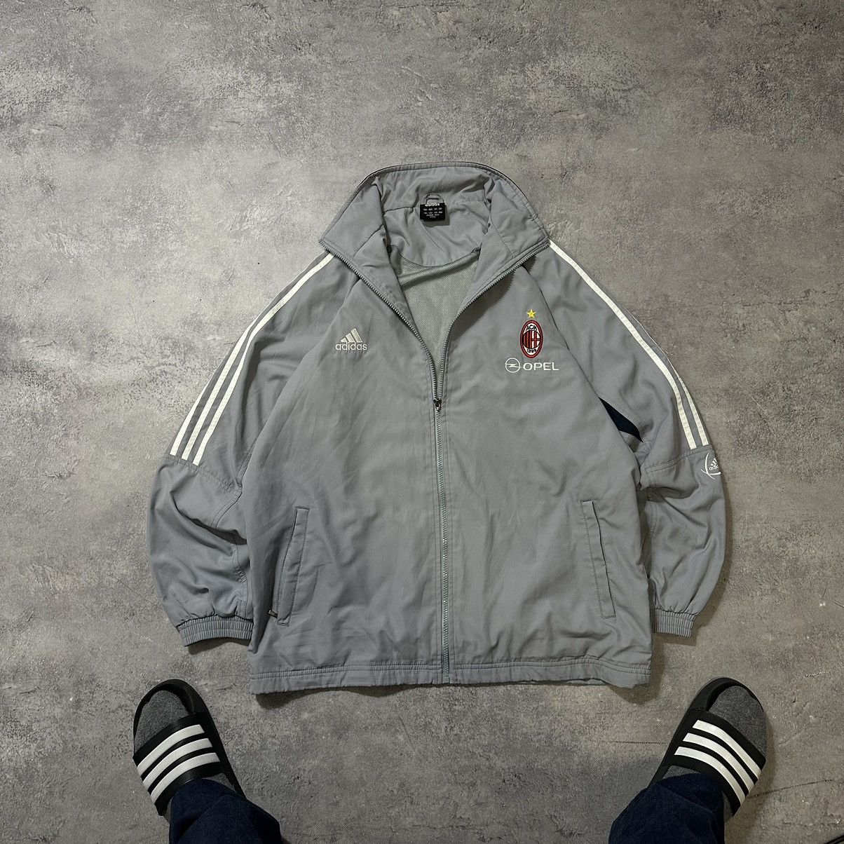 Adidas × Soccer Jersey × Vintage 90s Vintage Adidas AC Milan