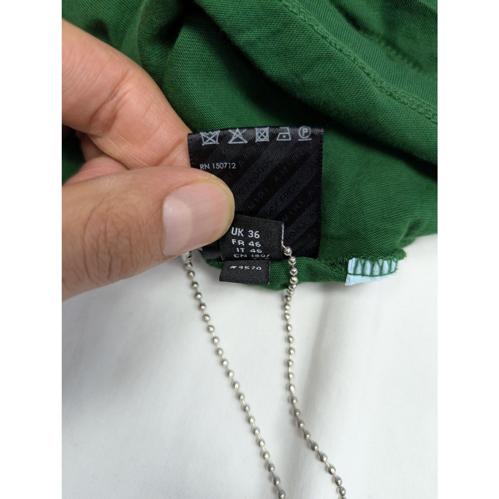 Amiri o1rshd1 Amiri Puff Logo Tee T-Shirt in Green Size US S / EU 44-46 / 1 - 13 Thumbnail