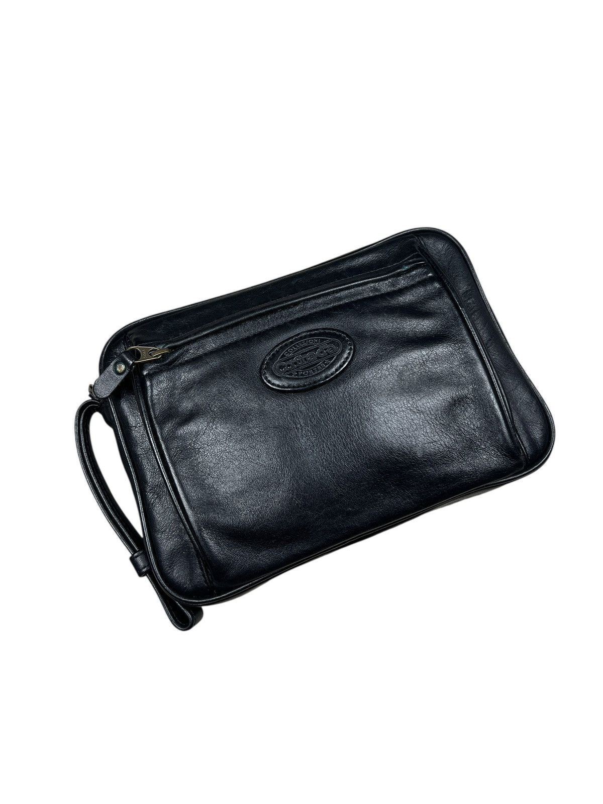 Genuine Leather × Porter 1990 Porter Cortina-d’a Leather Clutch Bag Size ONE SIZE - 1 Thumbnail