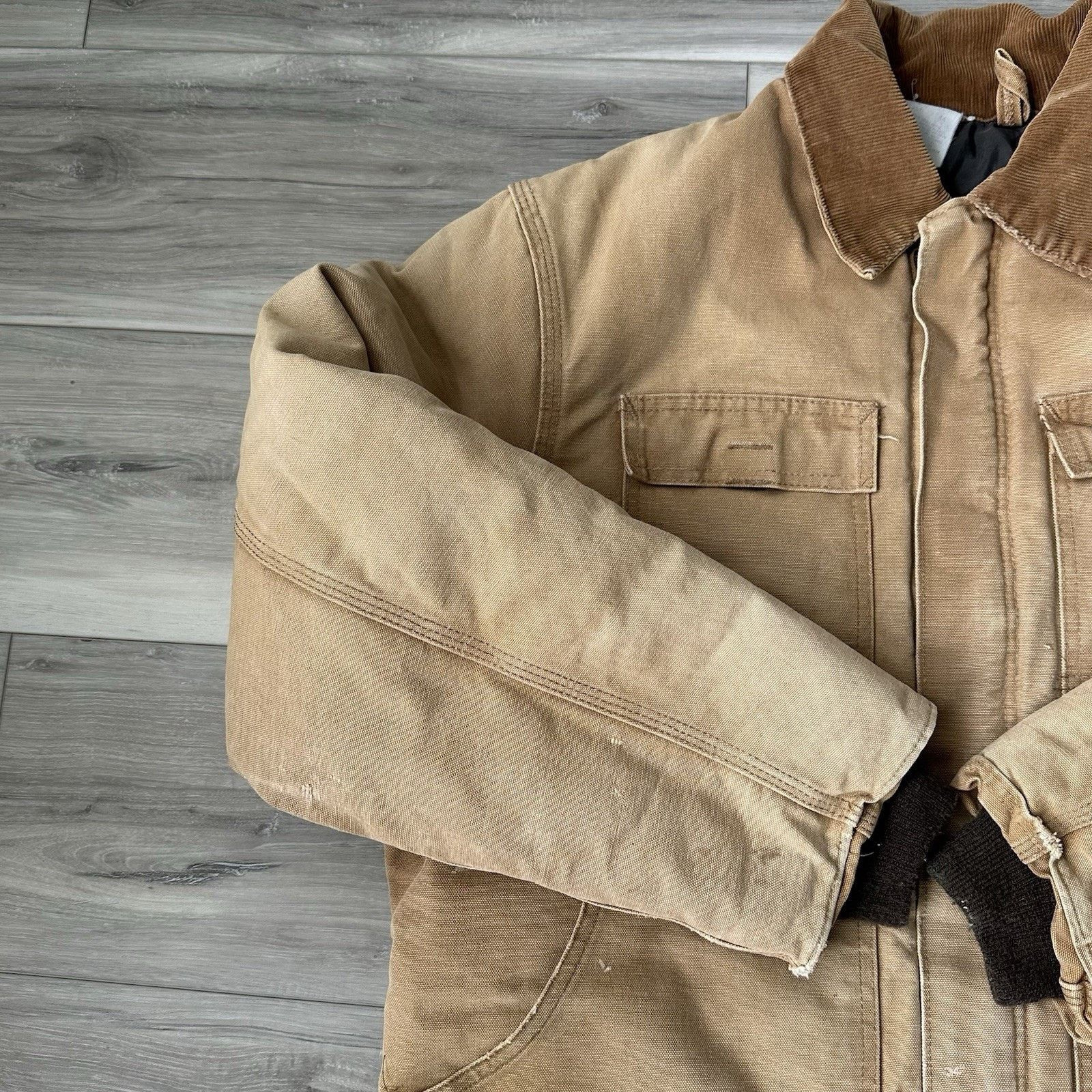 Carhartt VTG Carhartt 100 Year Arctic Quilted Lined Coat Jacket USA Size US XL / EU 56 / 4 - 6 Thumbnail