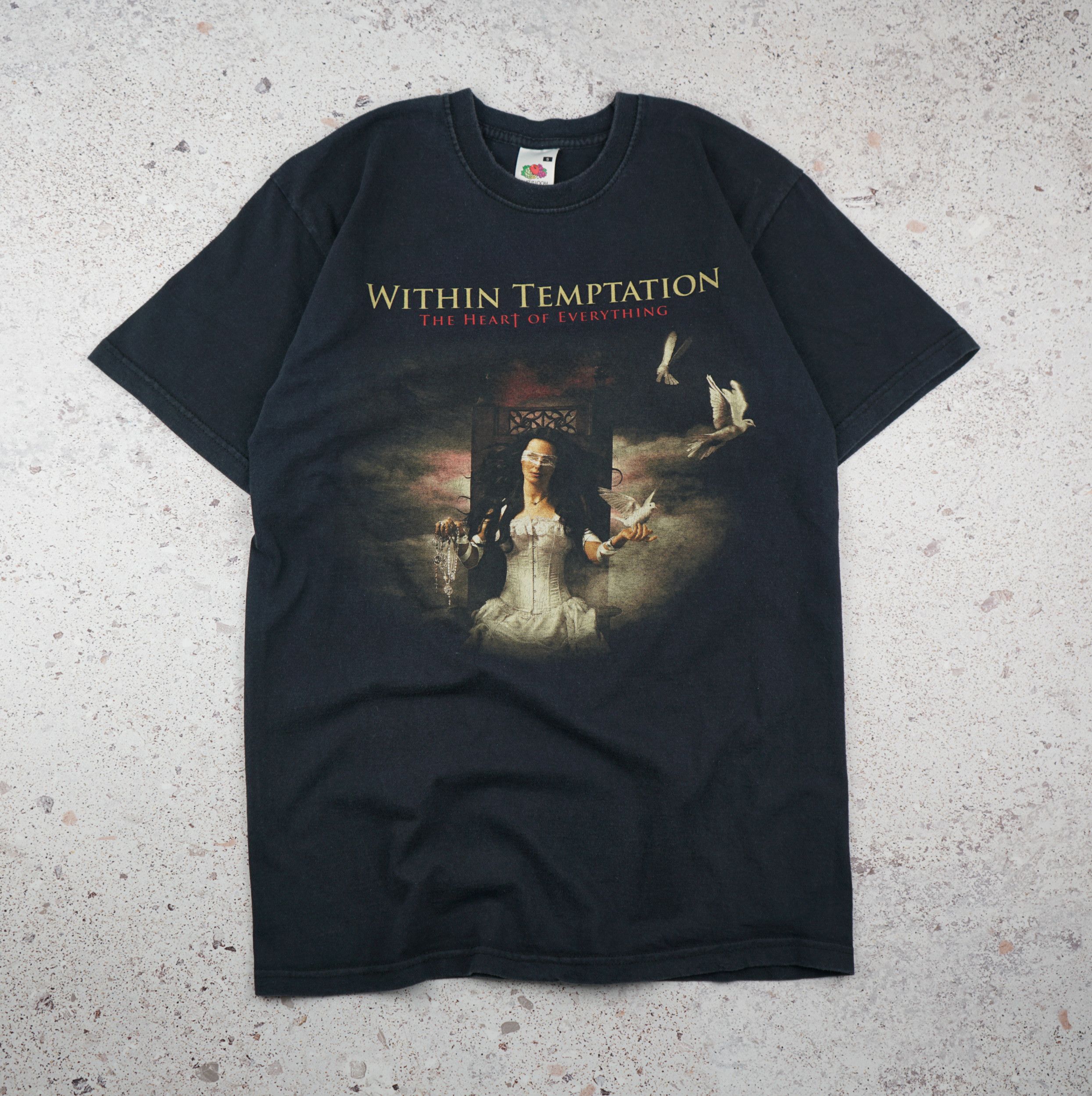 Band Tees × Vintage Vintage 2007 Within Temptation Tour T-Shirt Size US S / EU 44-46 / 1 - 1 Thumbnail