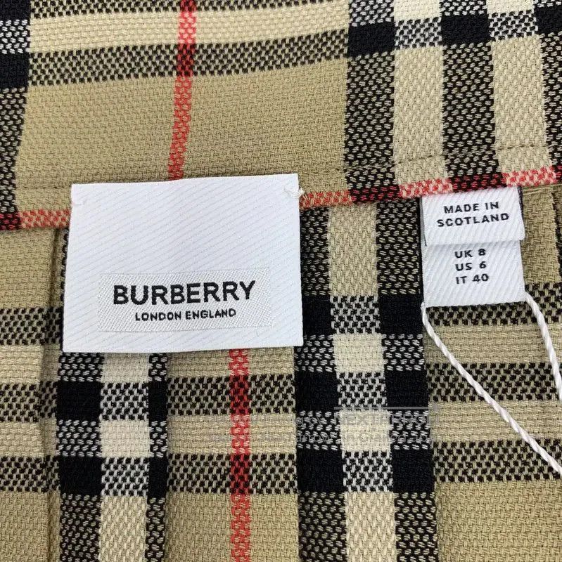 Burberry Burberry Brown Wool Women's Skirt. Size 23" - 5 Thumbnail