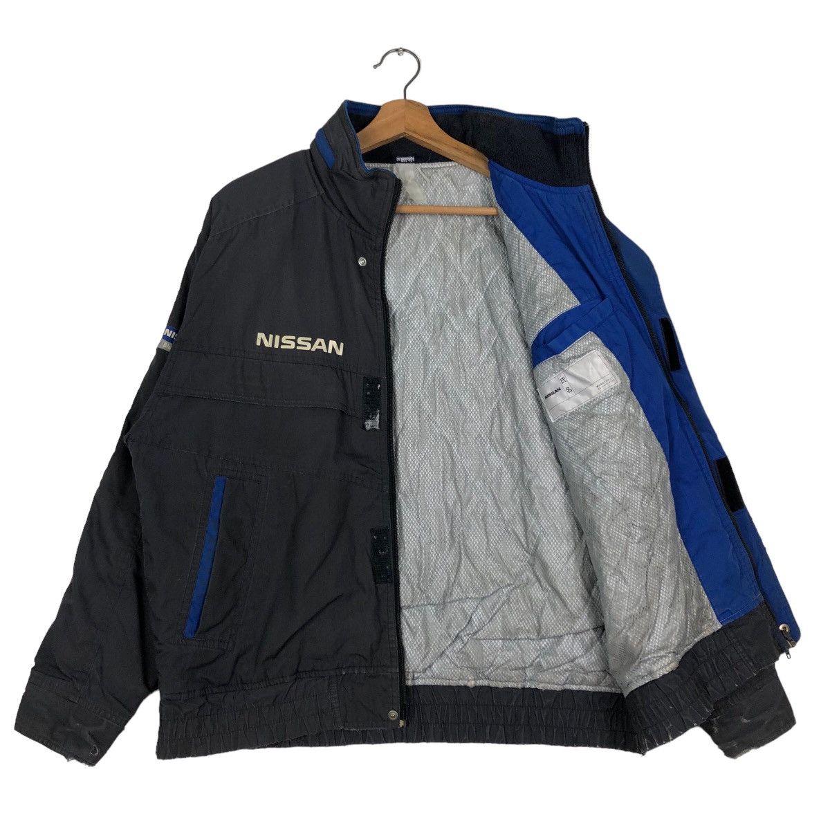 Japanese Brand 🔥Vintage Bomber Jacket Racing Nissan Big Logo Size US M / EU 48-50 / 2 - 11 Thumbnail