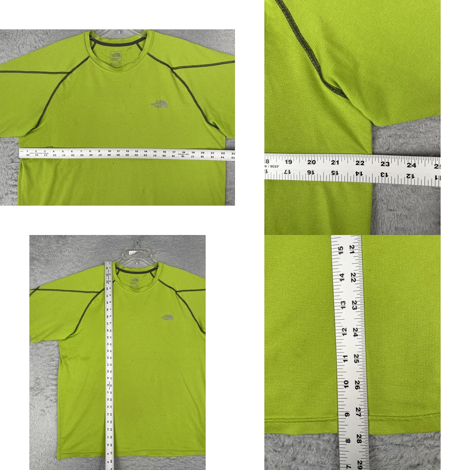 The North Face The North Face Shirt Mens L Green Crew Neck Short Sleeve FlashDry Logo Tee Size US L / EU 52-54 / 3 - 8 Thumbnail