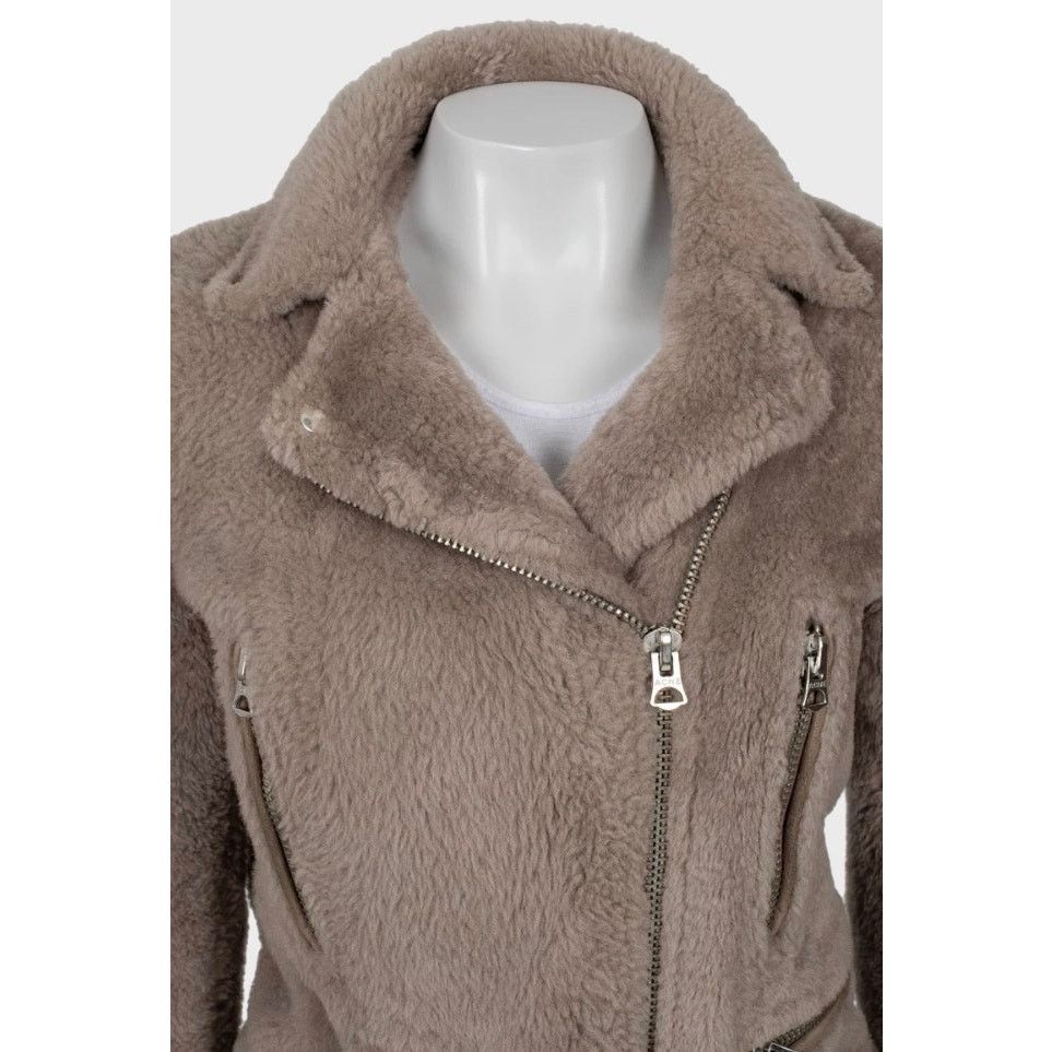 Acne Studios Acne Studios Brown Shearling Jacket - Size EU36 / S Size S / US 4 / IT 40 - 4 Thumbnail