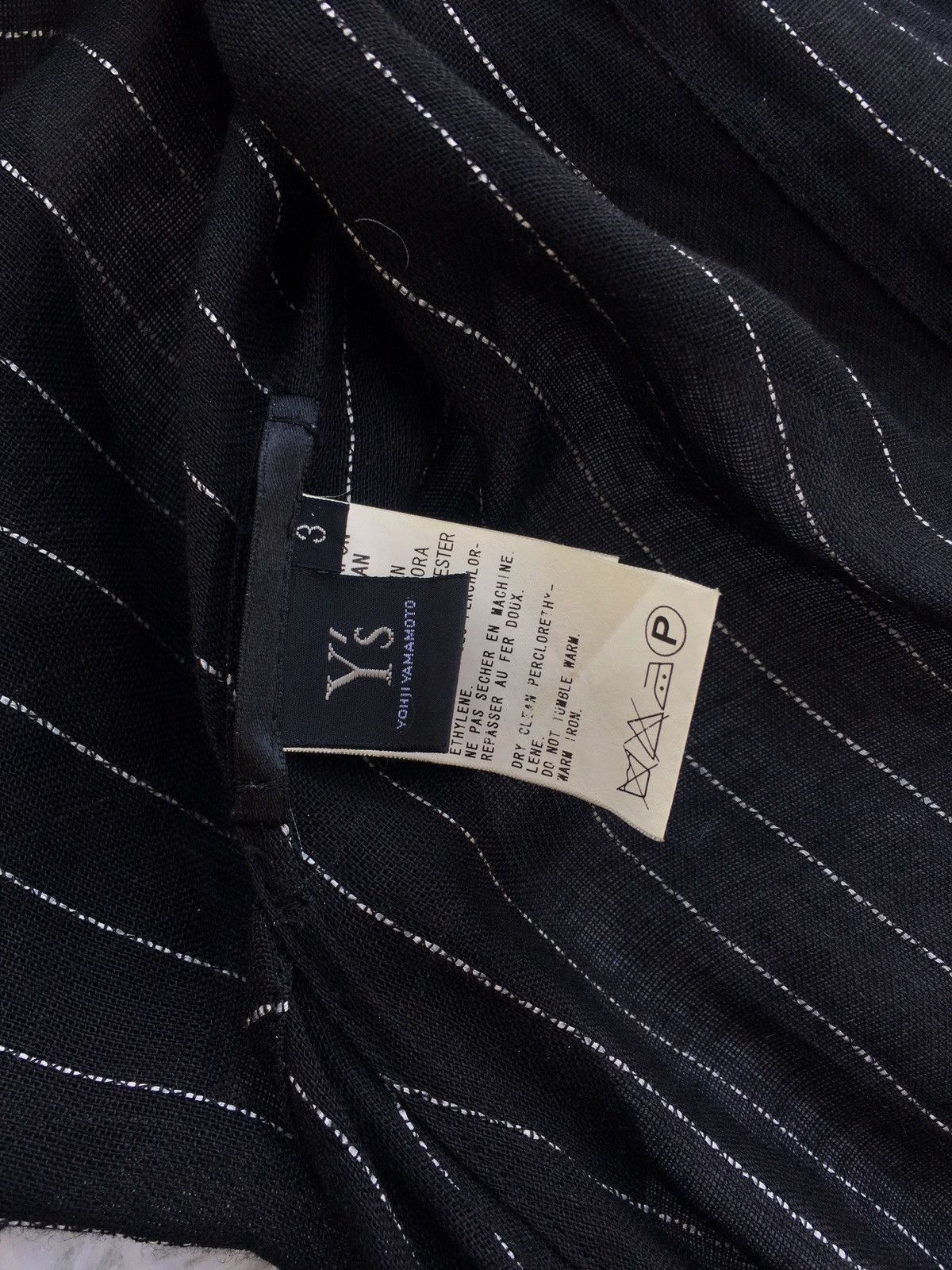 Yohji Yamamoto Rare Vintage Y’s Yohji Yamamoto Linen Stripes Cardi Size US M / EU 48-50 / 2 - 11 Thumbnail