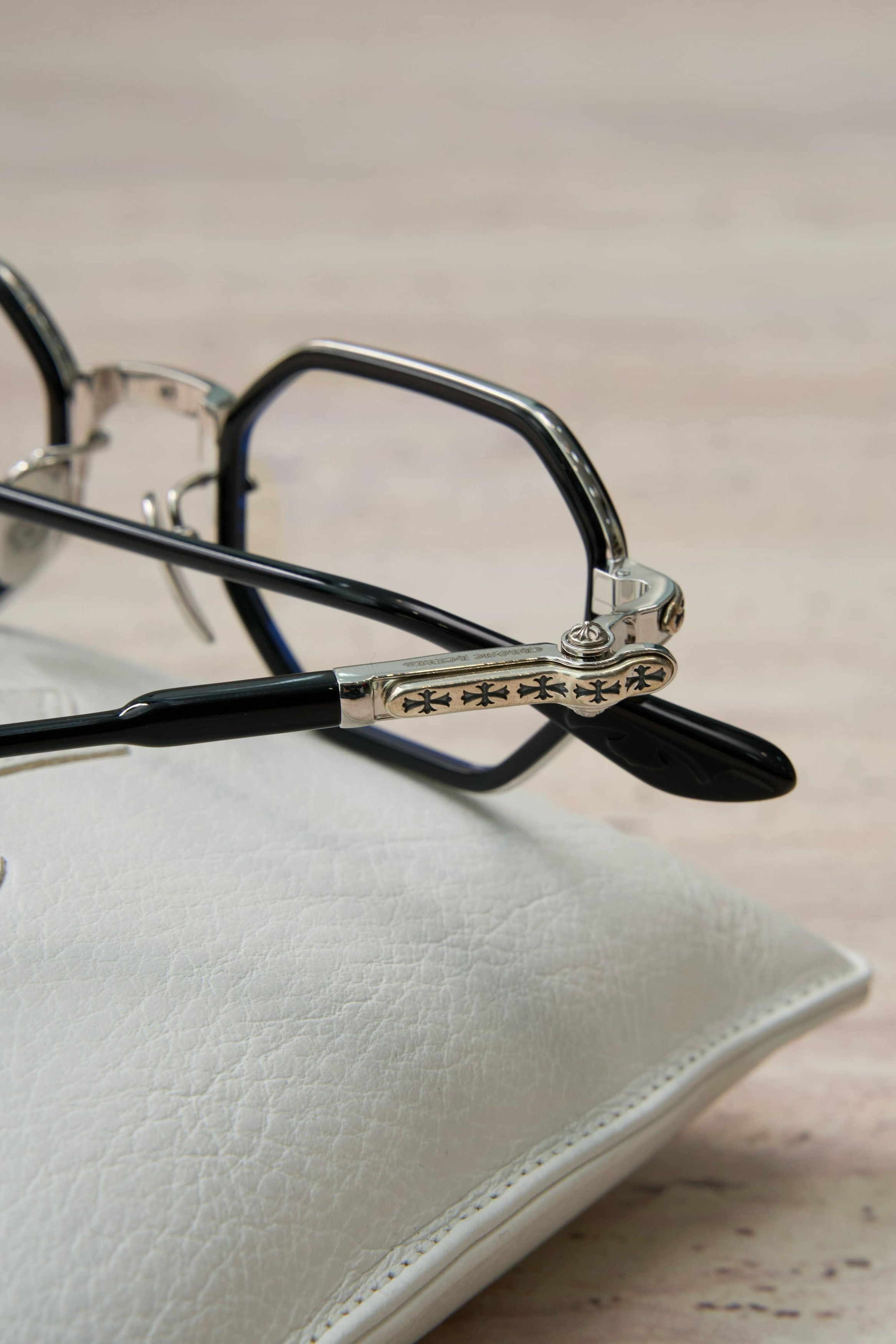 Chrome Hearts CHROME HEARTS TATTERS BLACK - SHINY SILVER Size ONE SIZE - 7 Thumbnail