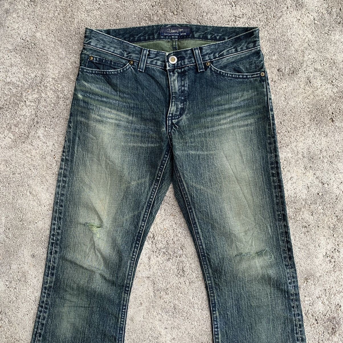 Edwin Vintage Y2K Japan Edwin Jeans Flare Bootcut Denim Pants Size 29" - 3 Thumbnail