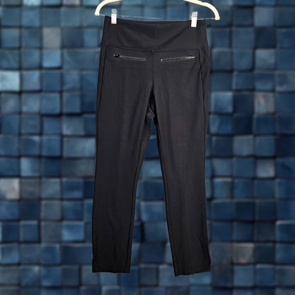 Athleta Athleta Leggings Women's Size S Black Cropped Pockets Pull On Knit Spandex Skinny Activewear Casual Sports Athleisure 90s? Size 28" / US 6 / IT 42 - 1 Thumbnail
