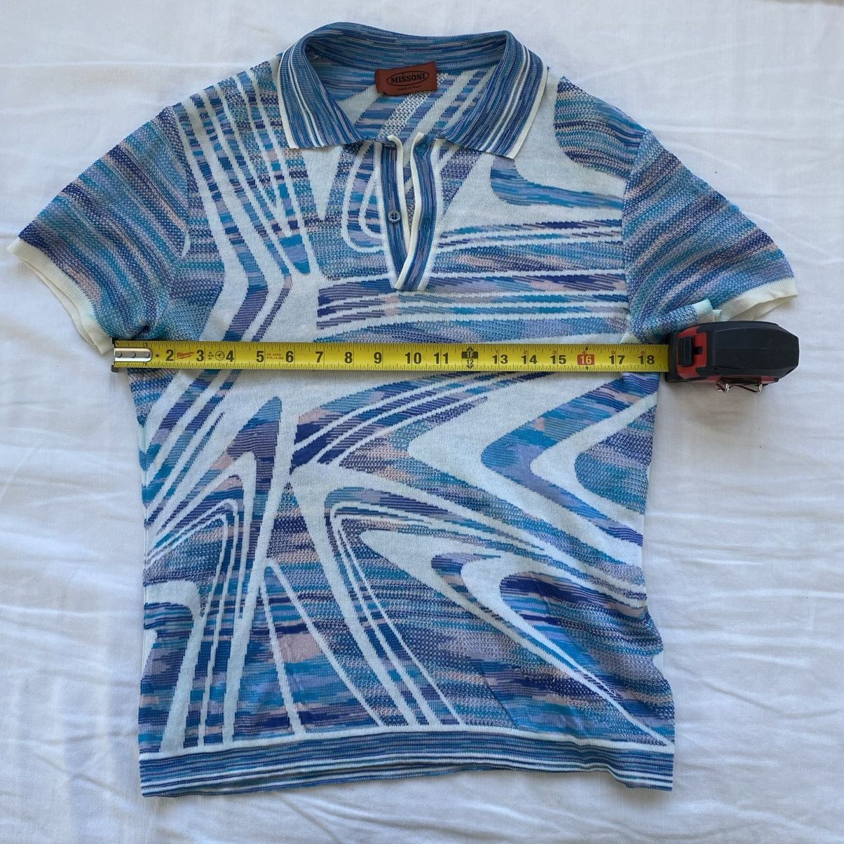 Missoni Missoni men cotton silk polo Size US M / EU 48-50 / 2 - 3 Thumbnail
