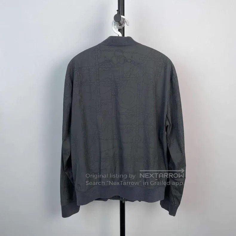 Hermes Hermes size 41 Patterned Secondhand Blue Jacket Size US M / EU 48-50 / 2 - 2 Thumbnail