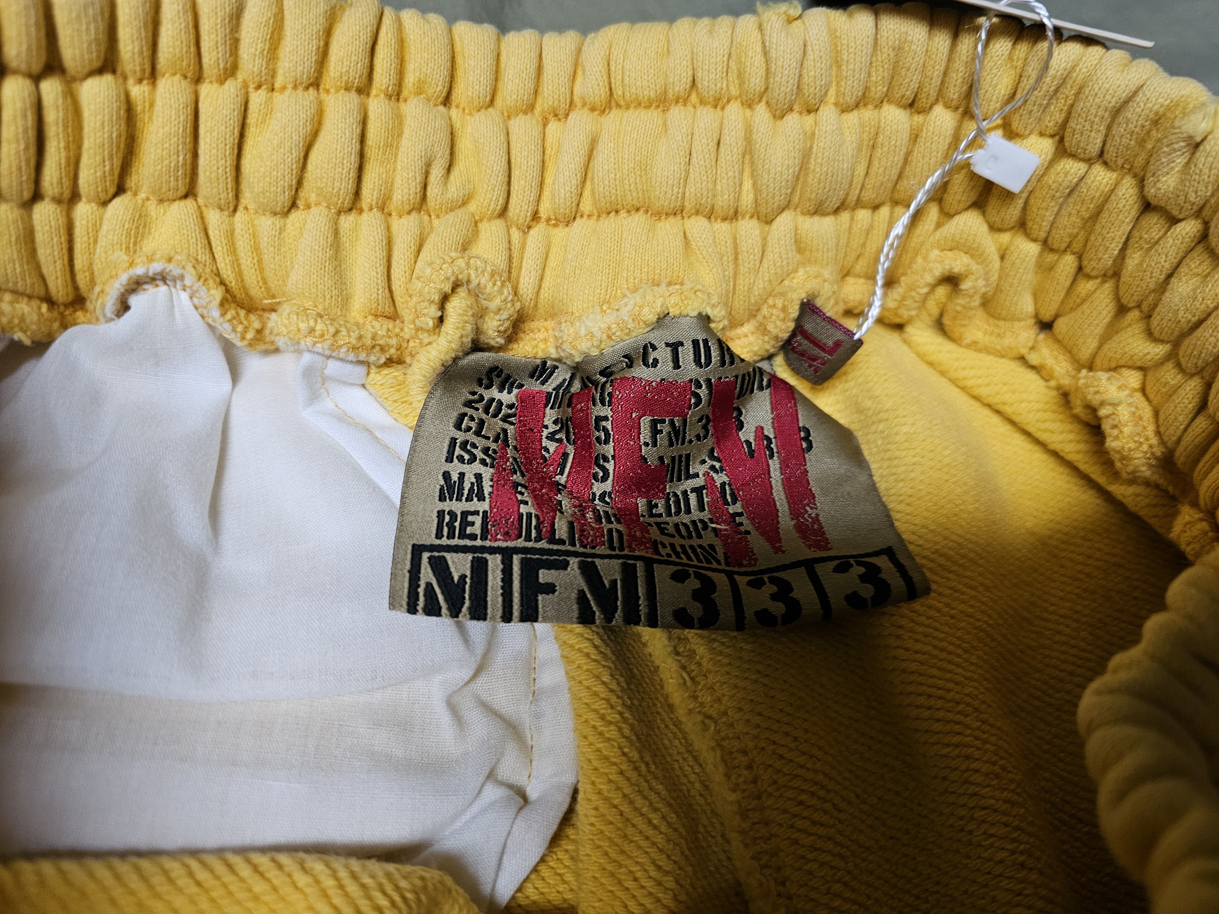 murd333r.fm MURD333R FM General Issue: Special Ops Sweatpants -Yellow Size US 36 / EU 52 - 2 Thumbnail