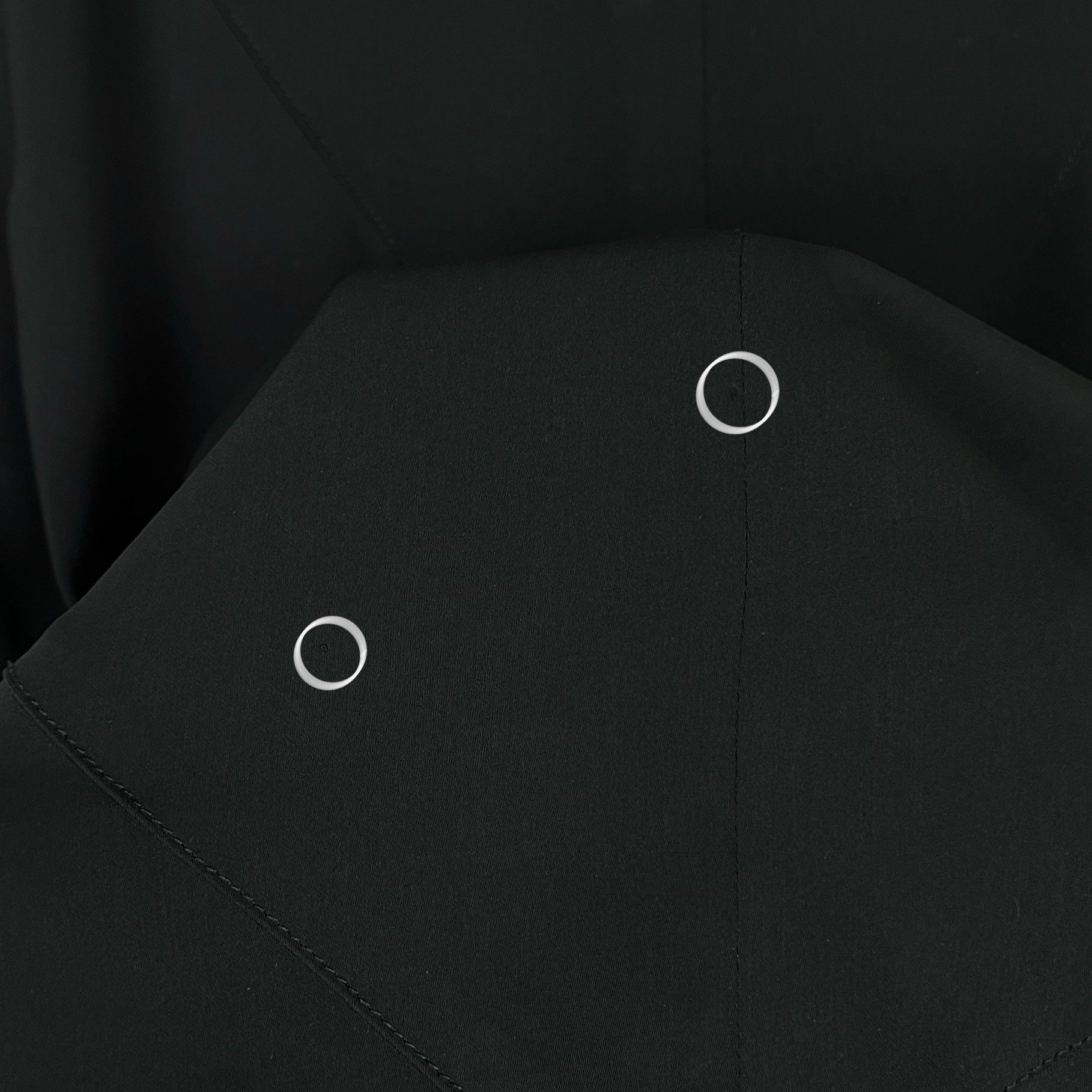 Maison Margiela Maison Margiela Line 1 Avant-Garde Back Zip Black Midi Skirt Size 28" / US 6 / IT 42 - 17 Thumbnail