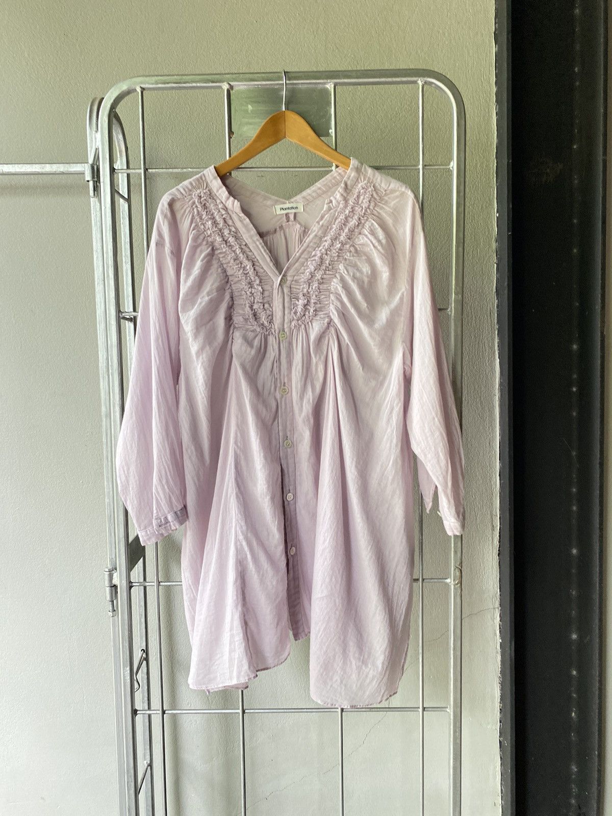 Issey Miyake Plantation light purple blouse Size ONE SIZE - 11 Thumbnail