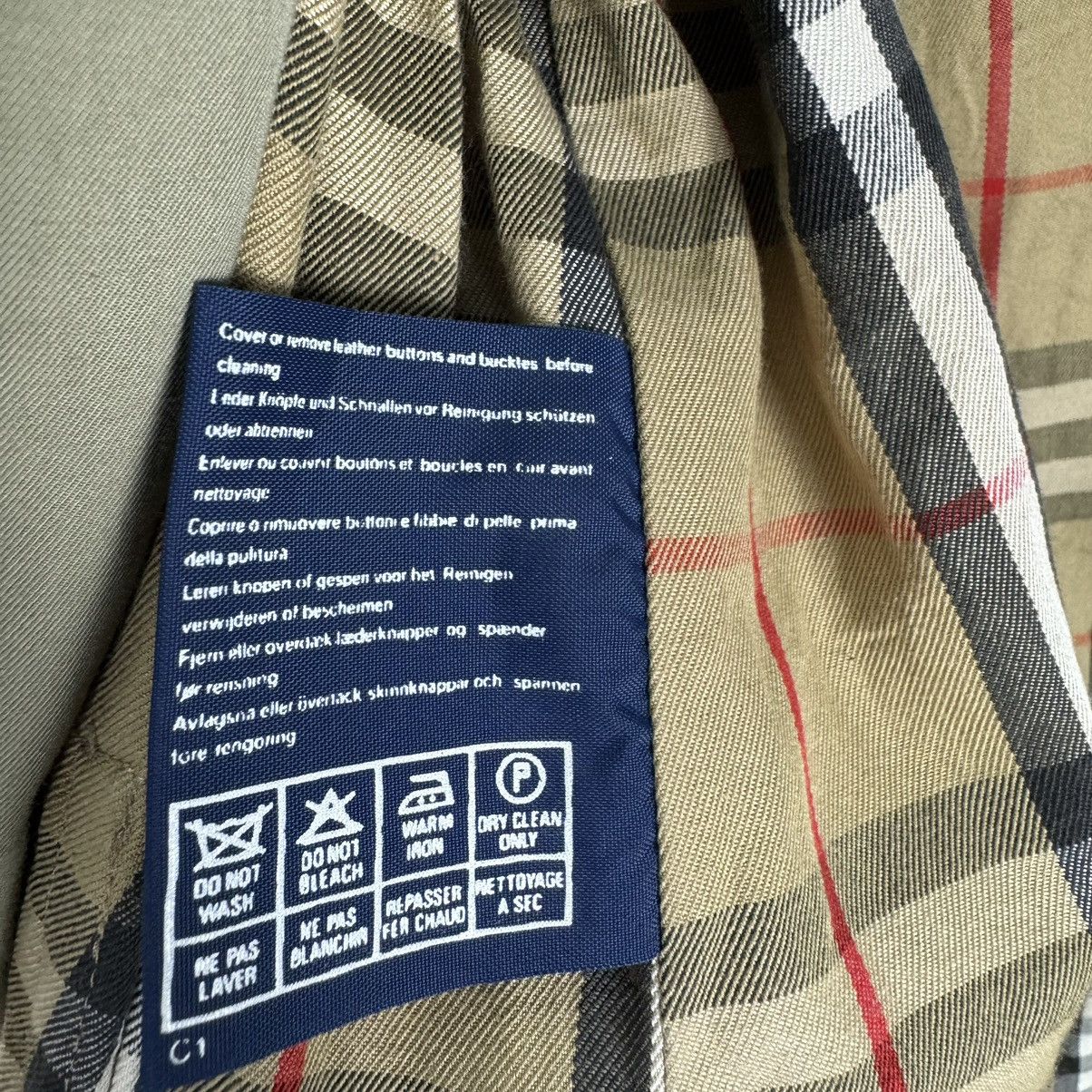 Burberry × Burberry Prorsum × Vintage ☀️BURBERRYS ENGLAND NOVA CHECKED TRENCH COAT JACKET Size US M / EU 48-50 / 2 - 12 Thumbnail